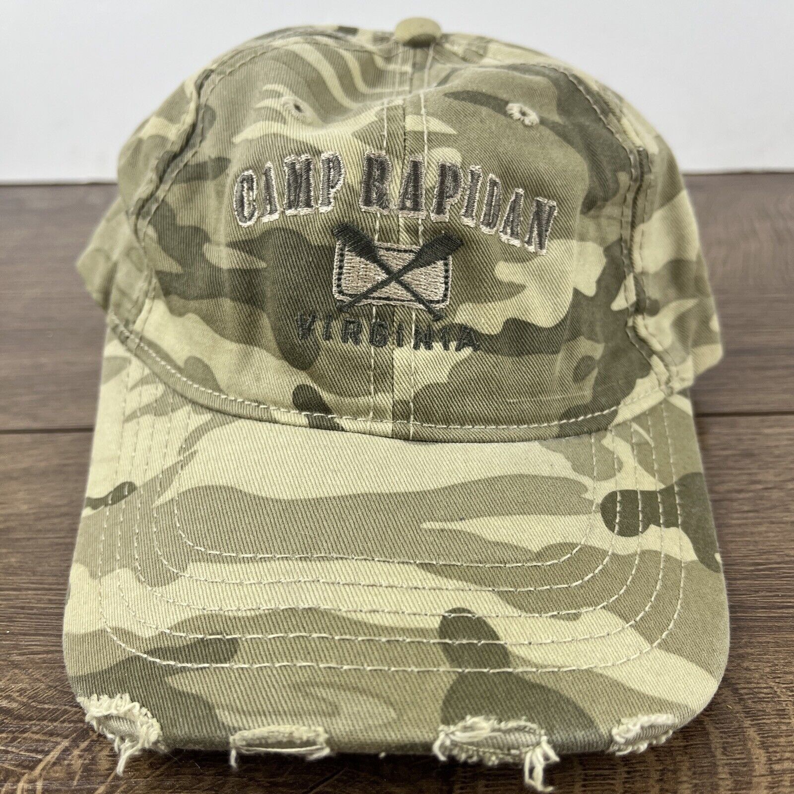 Other Camp Rapidan Virginia Hat Camo Green Hat Adjustable Adult Si Size ONE SIZE - 4 Thumbnail