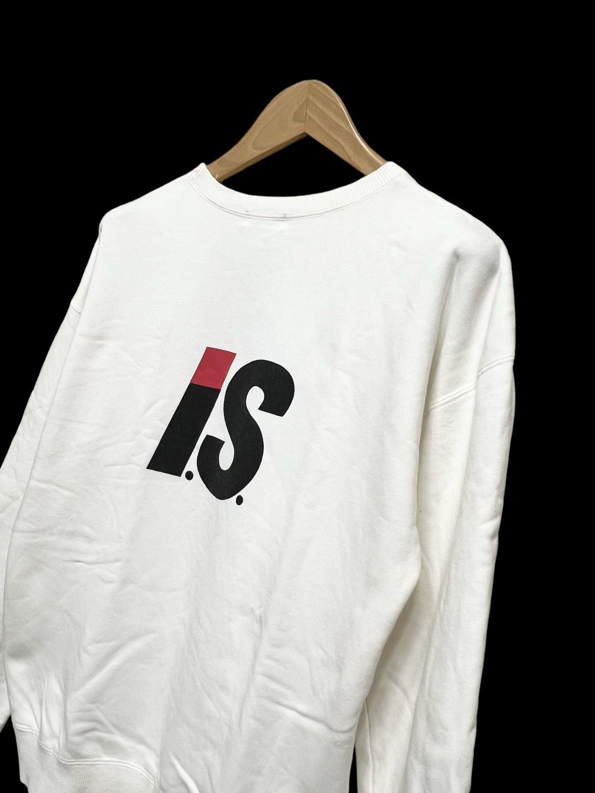 Designer × Issey Miyake × Japanese Brand ISSEY MIYAKE BIG LOGO JAPANESE BRAND SWEATSHIRT Size US M / EU 48-50 / 2 - 3 Thumbnail