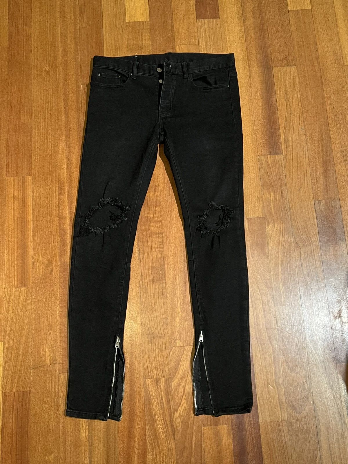 MNML Black Jeans Size US 32 / EU 48 - 5 Thumbnail