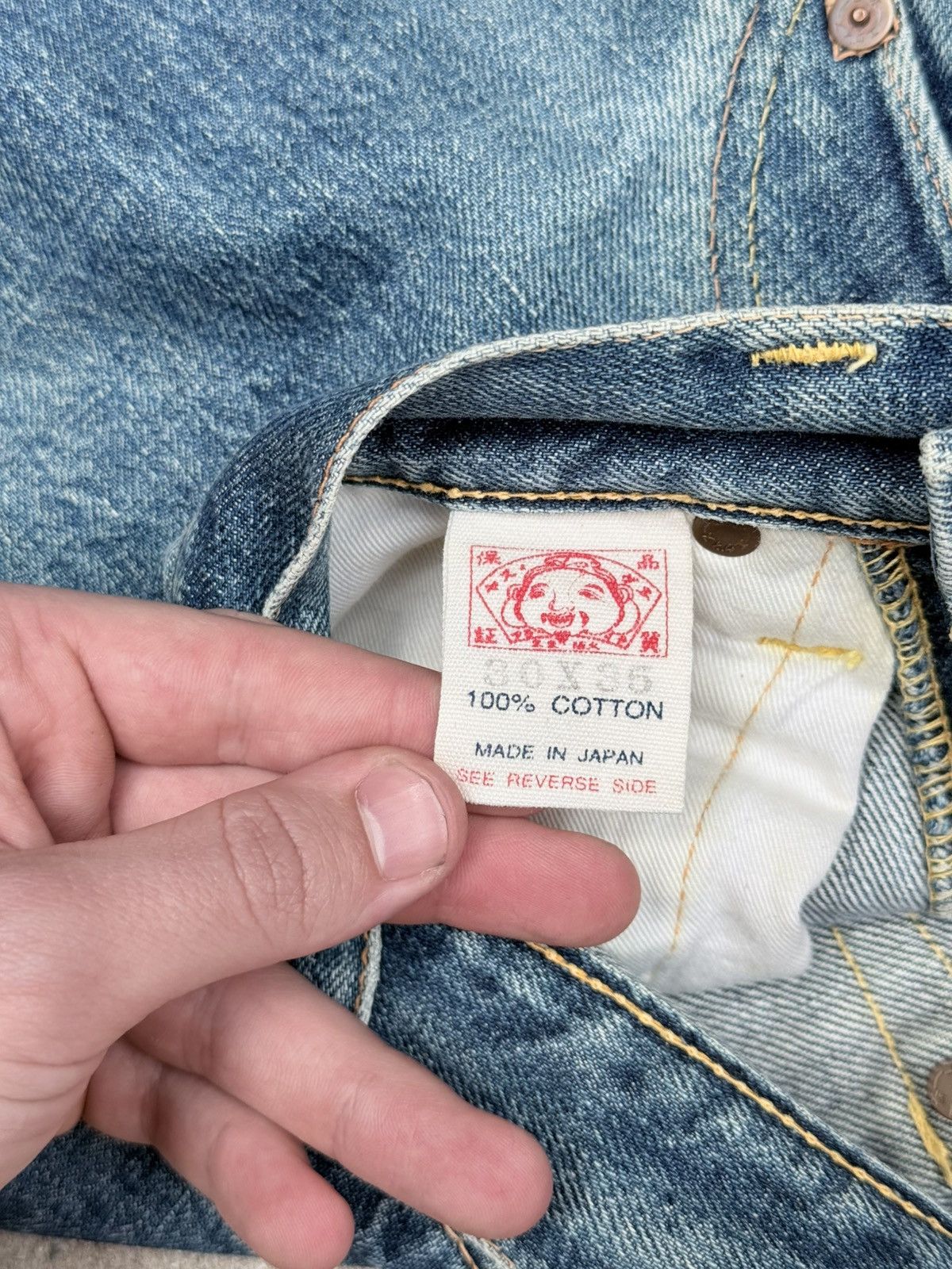 Evisu Evisu japanese selvedge jeans Size US 30 / EU 46 - 7 Thumbnail