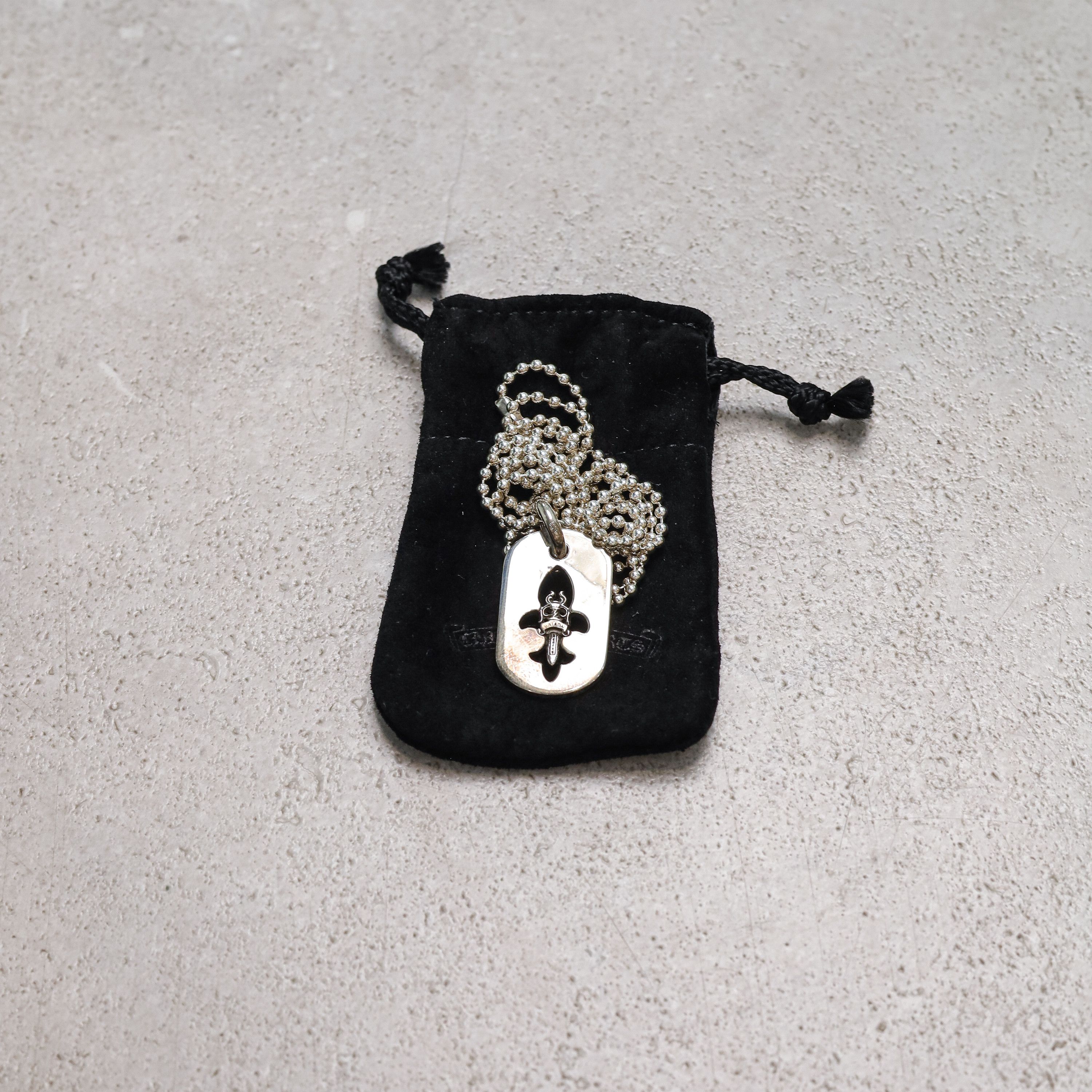 Chrome Hearts CHROME HEARTS Dog Fleur Dagger Necklace SILVER Size ONE SIZE - 2 Thumbnail