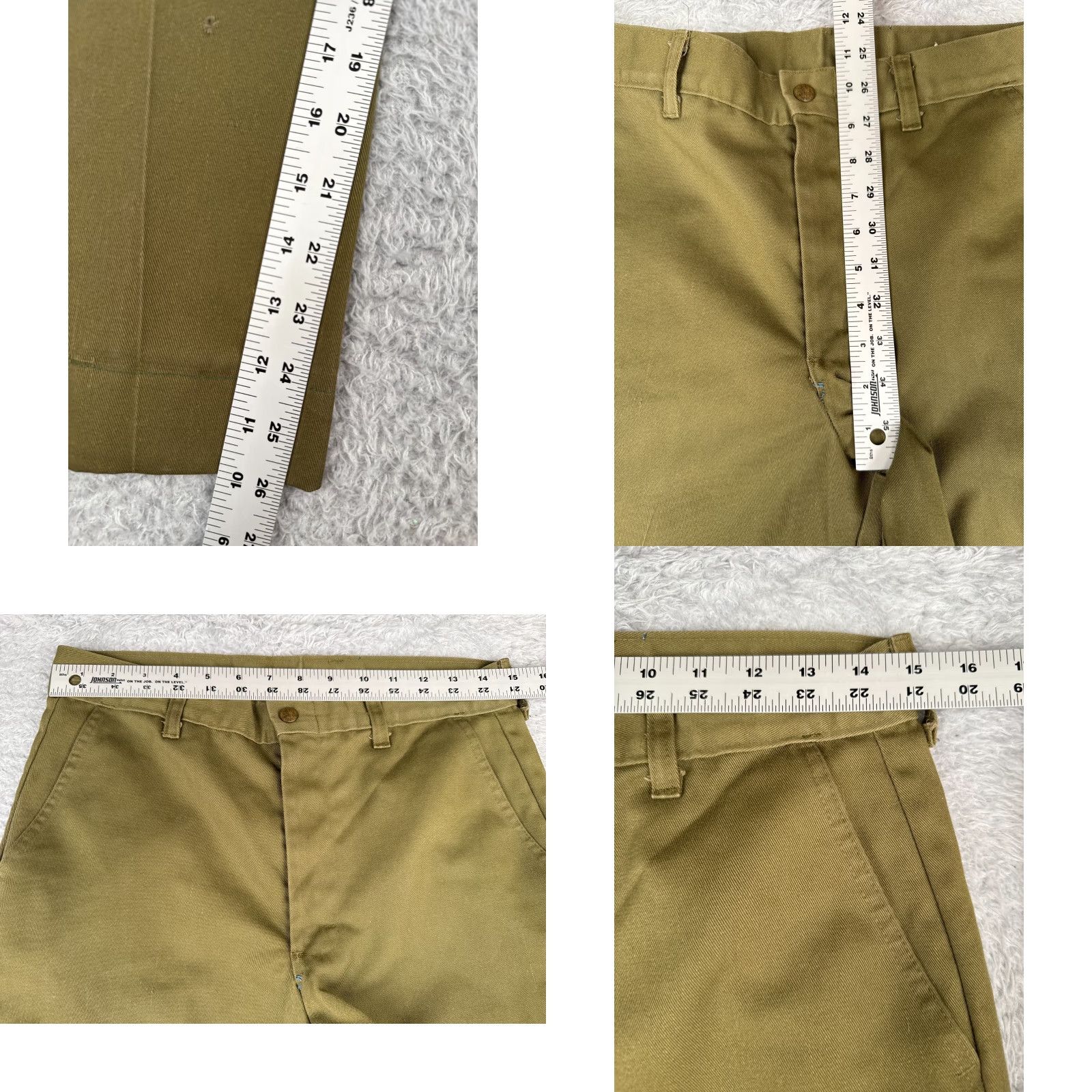 Vintage VINTAGE Boy Scouts Pants Men 30 Cargo Green Official Uniform Twill Cotton 30x26 Mens green cargo pants Boy Scouts of America Size US 30 / EU 46 - 8 Thumbnail