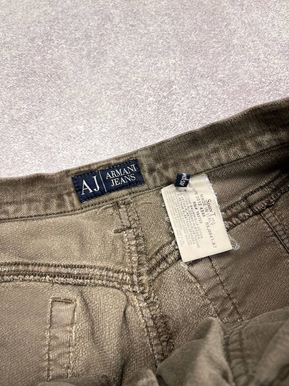 Armani VINTAGE ARMANI JEANS CORDUROY FLARED BAGGY JEANS 32 Size US 32 / EU 48 - 11 Thumbnail