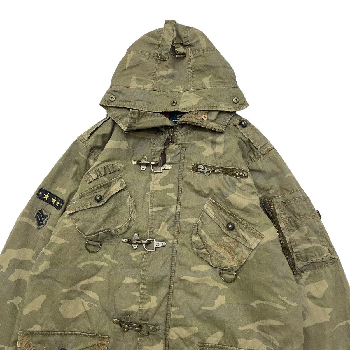 14th Addiction 🔥Japanese Brand Kiss Mark Camo Field Jacket Size US M / EU 48-50 / 2 - 3 Thumbnail