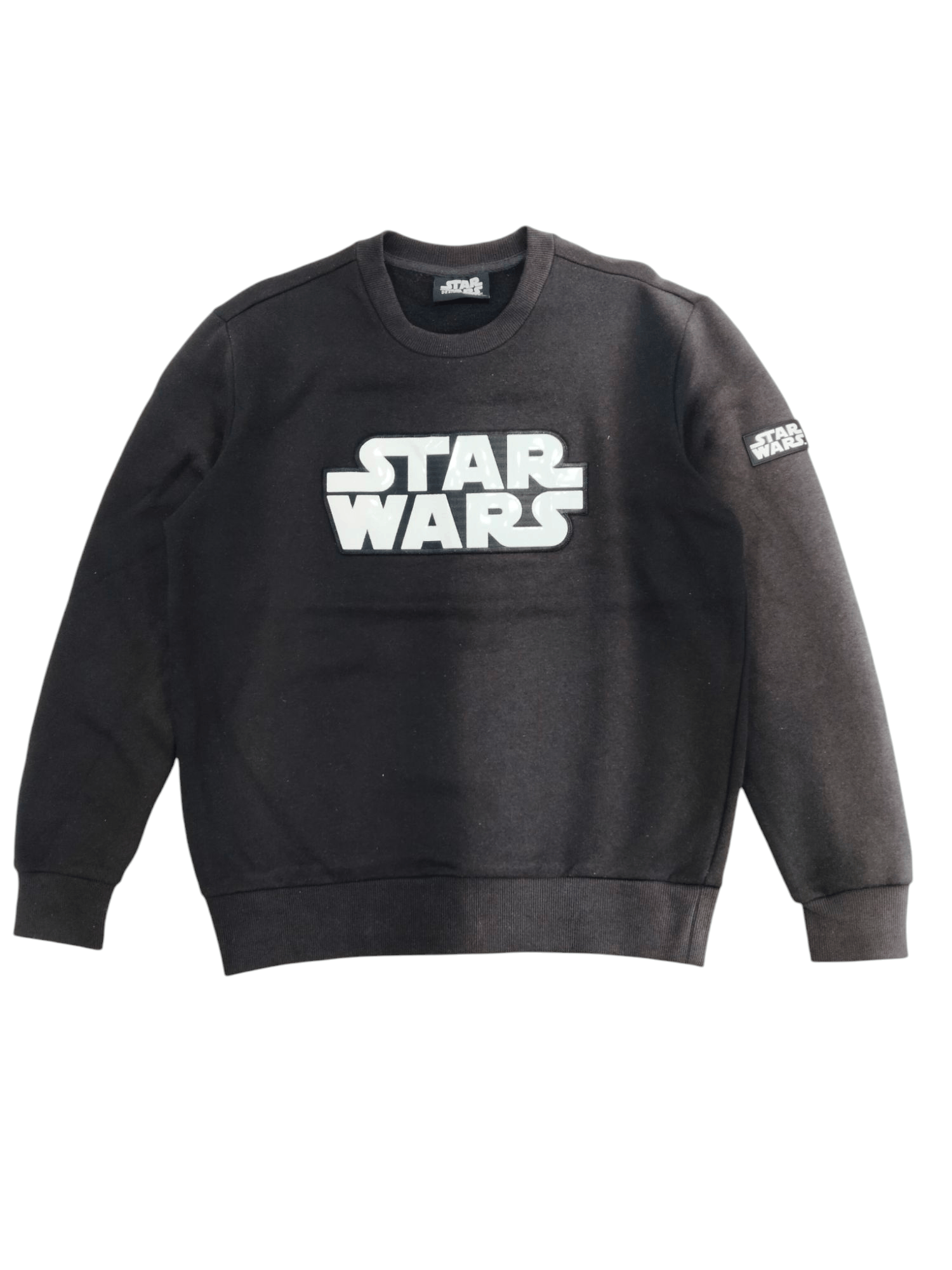 Disney × Issey Miyake × Star Wars Vintage Nice Faded Star Wars Lucas Film Spellout Sweatshirt Size US L / EU 52-54 / 3 - 1 Thumbnail