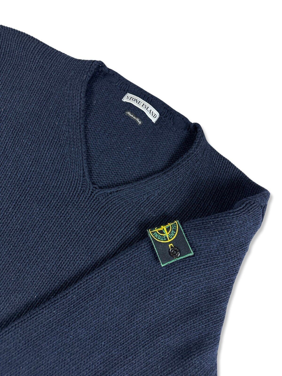 Stone Island Stone island vintage knitwear Size US XL / EU 56 / 4 - 3 Thumbnail