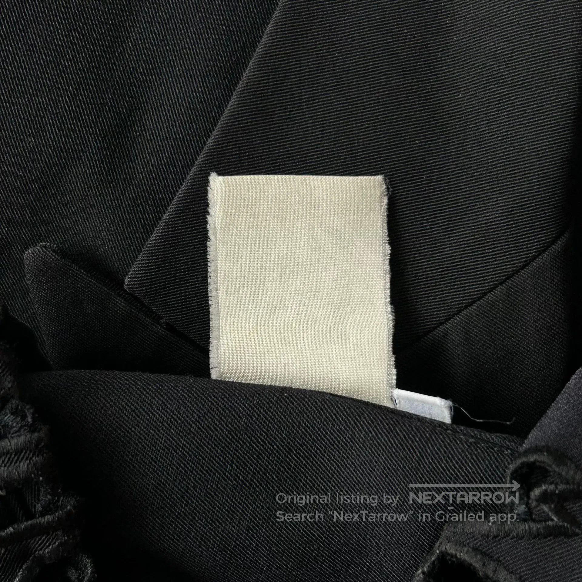 Yohji Yamamoto Yohji Yamamoto 96ss Black Cutout Shirt. Size US M / EU 48-50 / 2 - 9 Thumbnail