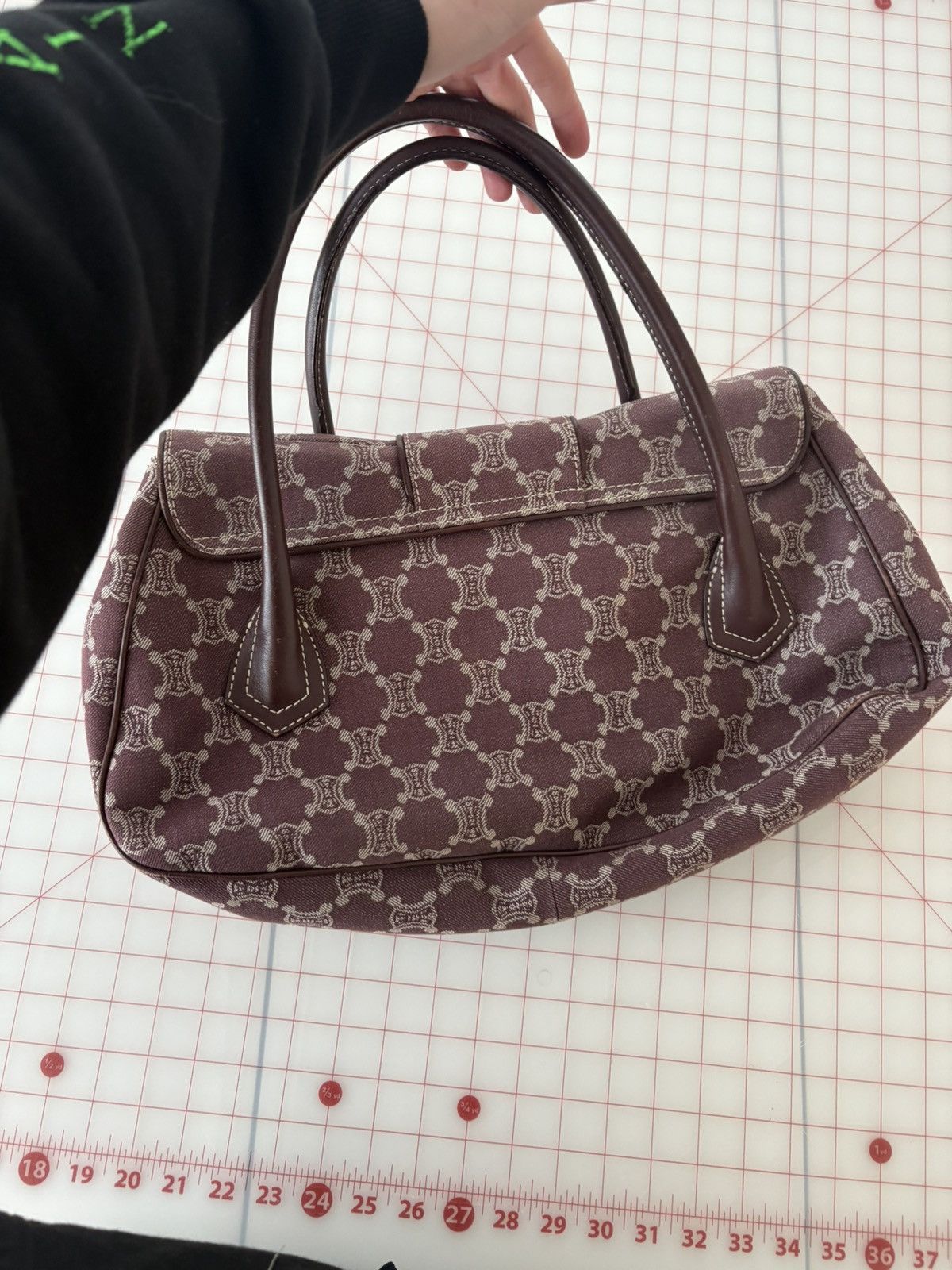 Celine Purple vintage Celine shoulder bag Size ONE SIZE - 4 Thumbnail