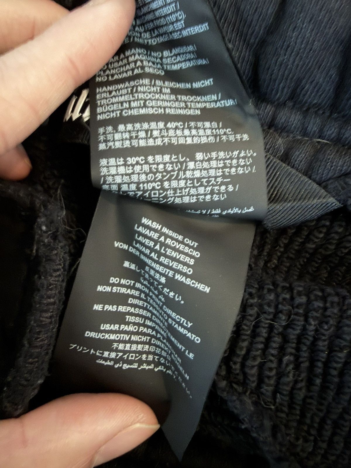 Palm Angels Black script sweatpants Size US 32 / EU 48 - 5 Thumbnail