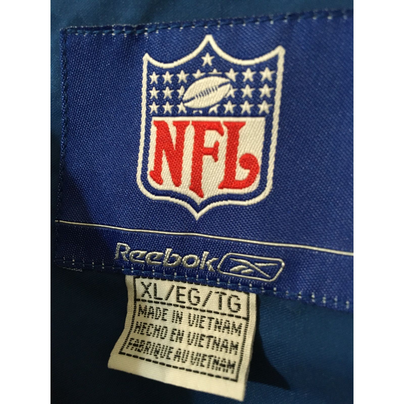 NFL NFL Reebok XL Colts Football Pull Over Windbreaker Jacket Size US XL / EU 56 / 4 - 2 Thumbnail