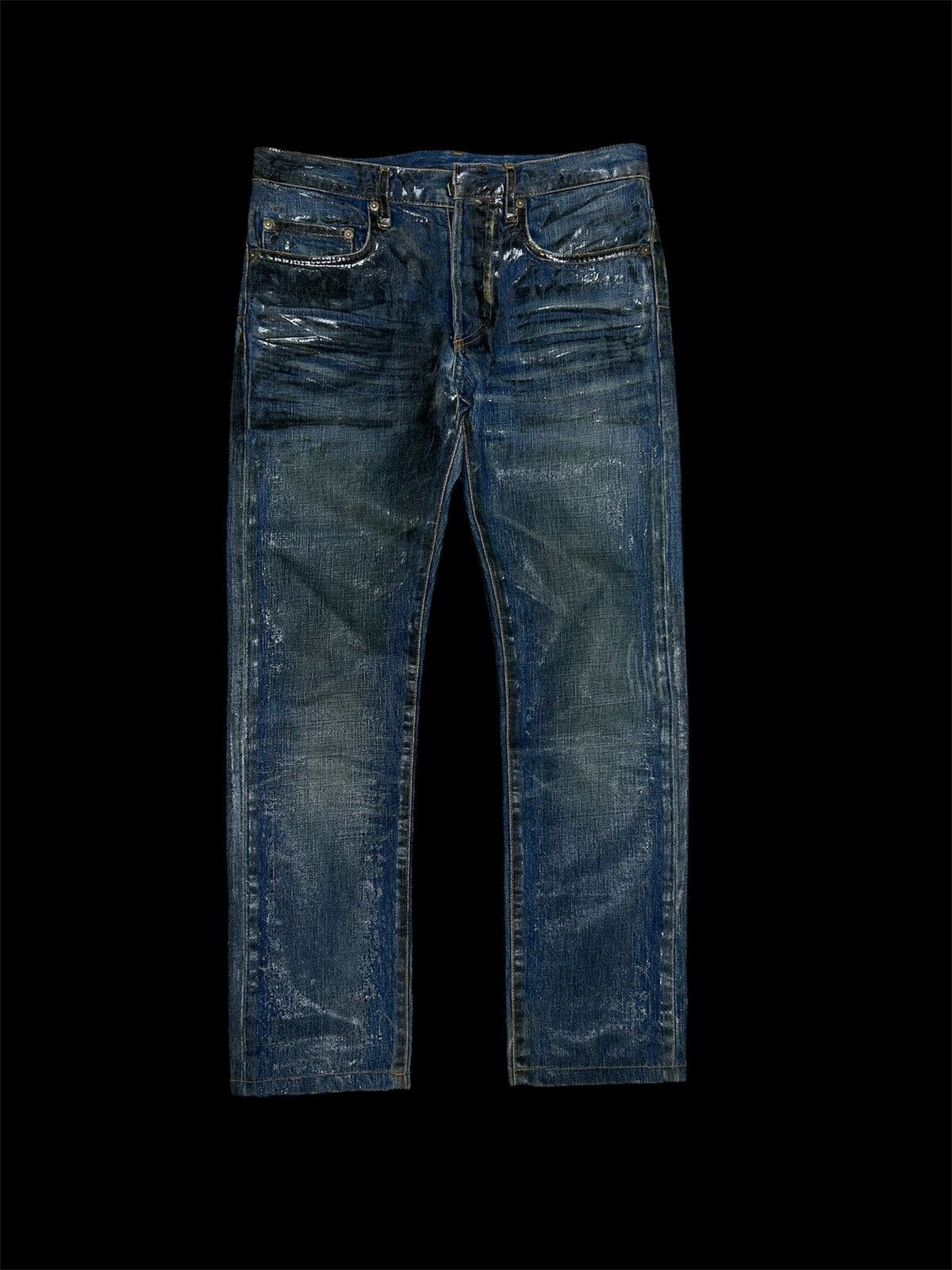 Dior aw05 dior clawmark blue lusters Size US 29 - 1 Thumbnail