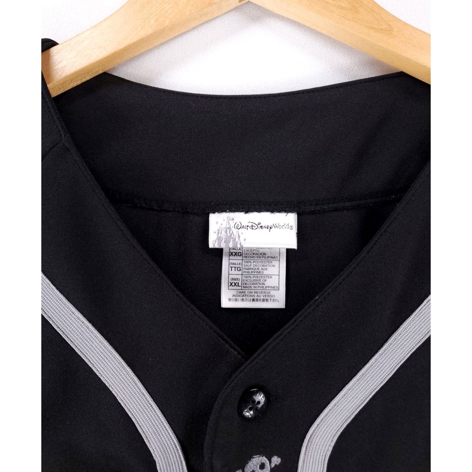 Disney Disney The Nightmare Jersey Black Jack Skellington Mens XXL Jersey Black Men 2XL? Size US XXL / EU 58 / 5 - 2 Thumbnail