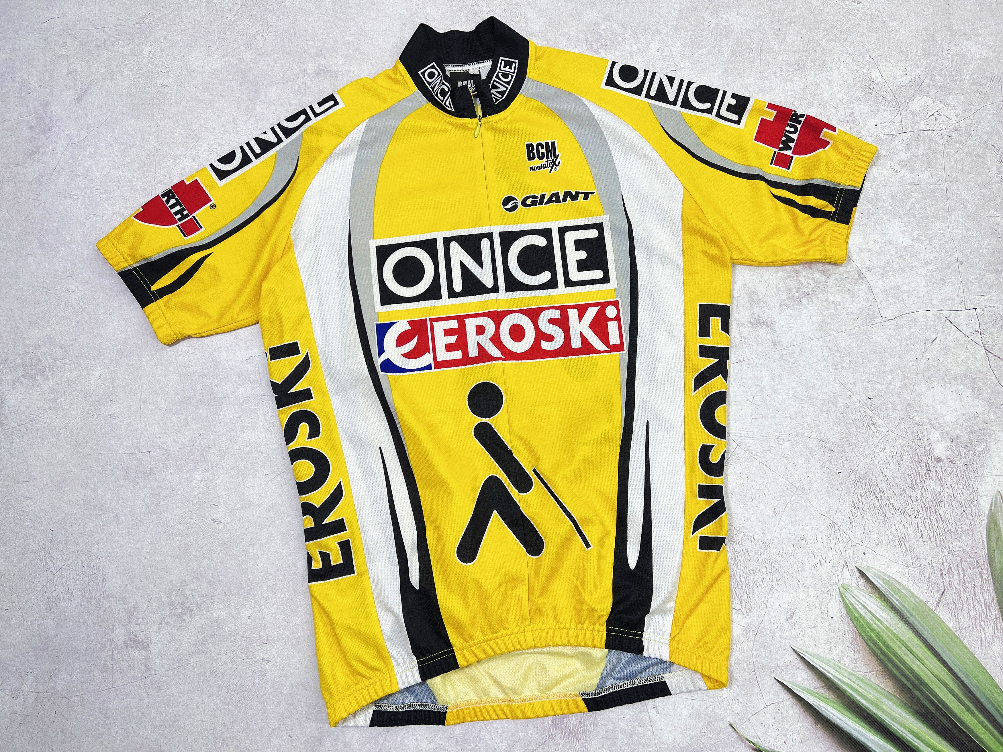 Sports Specialties × Vintage BMC Once Eroski Cycling Jersey Giant 3/4 zip Size US M / EU 48-50 / 2 - 2 Thumbnail