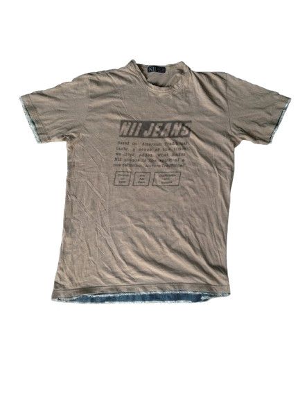 14th Addiction NII Jeans Double Layer Poem Tshirt Size US L / EU 52-54 / 3 - 1 Thumbnail