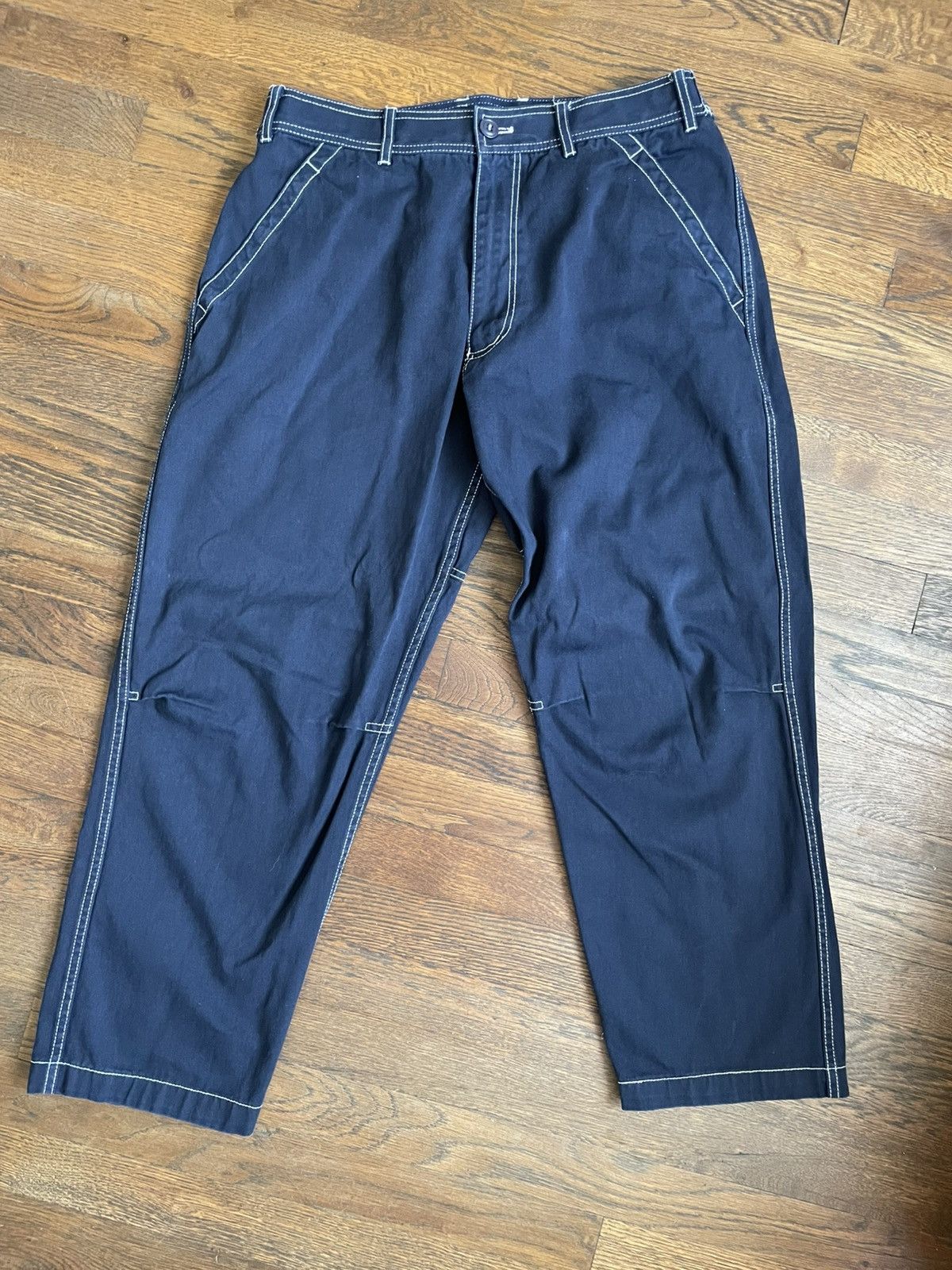 Comme des Garcons SHIRT Comme des Garçons blue pants Size US 34 / EU 50 - 1 Thumbnail