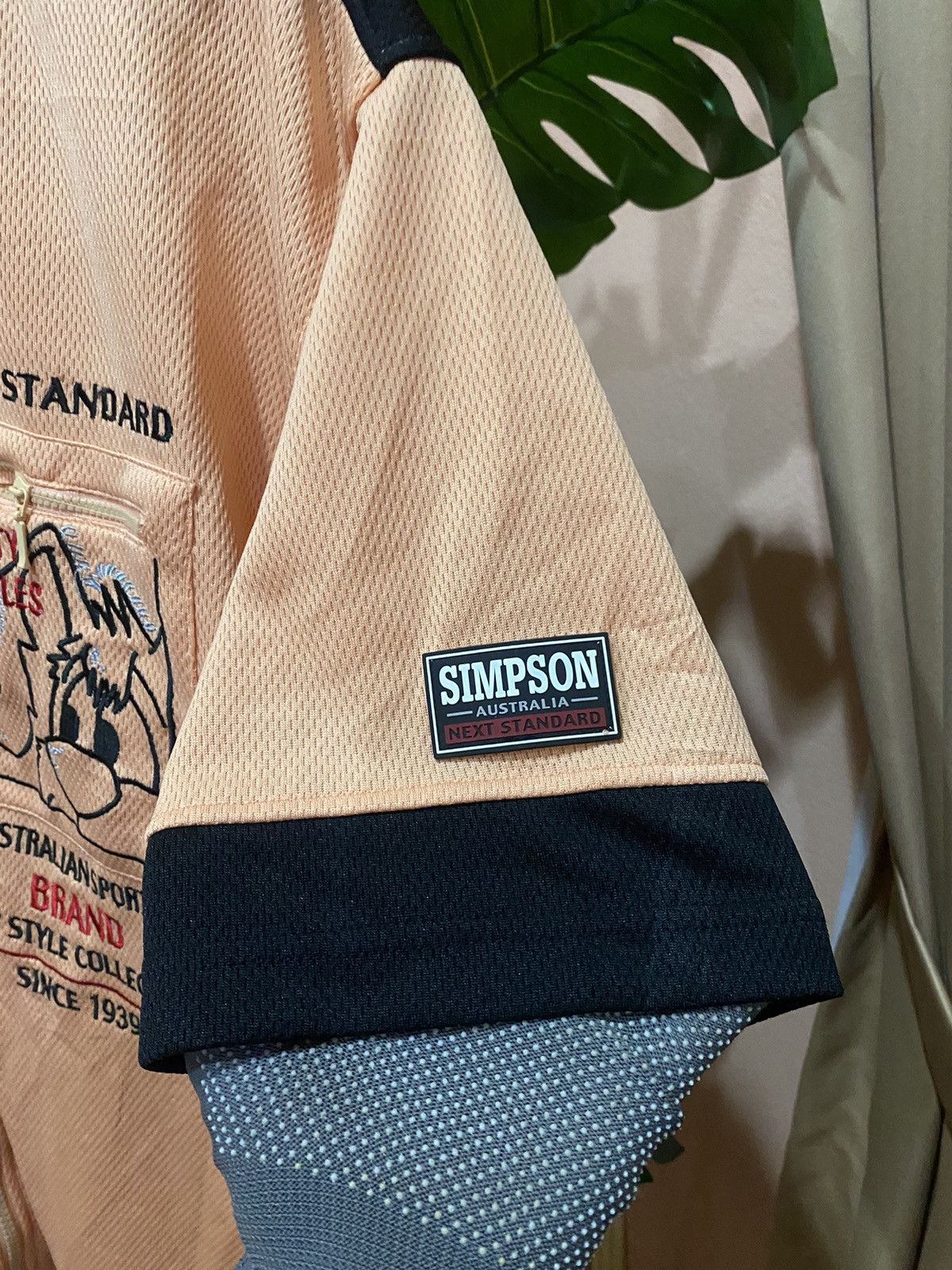 Vintage VINTAGE SIMPSON MOTORCYCLE JERSEY Size US M / EU 48-50 / 2 - 8 Thumbnail