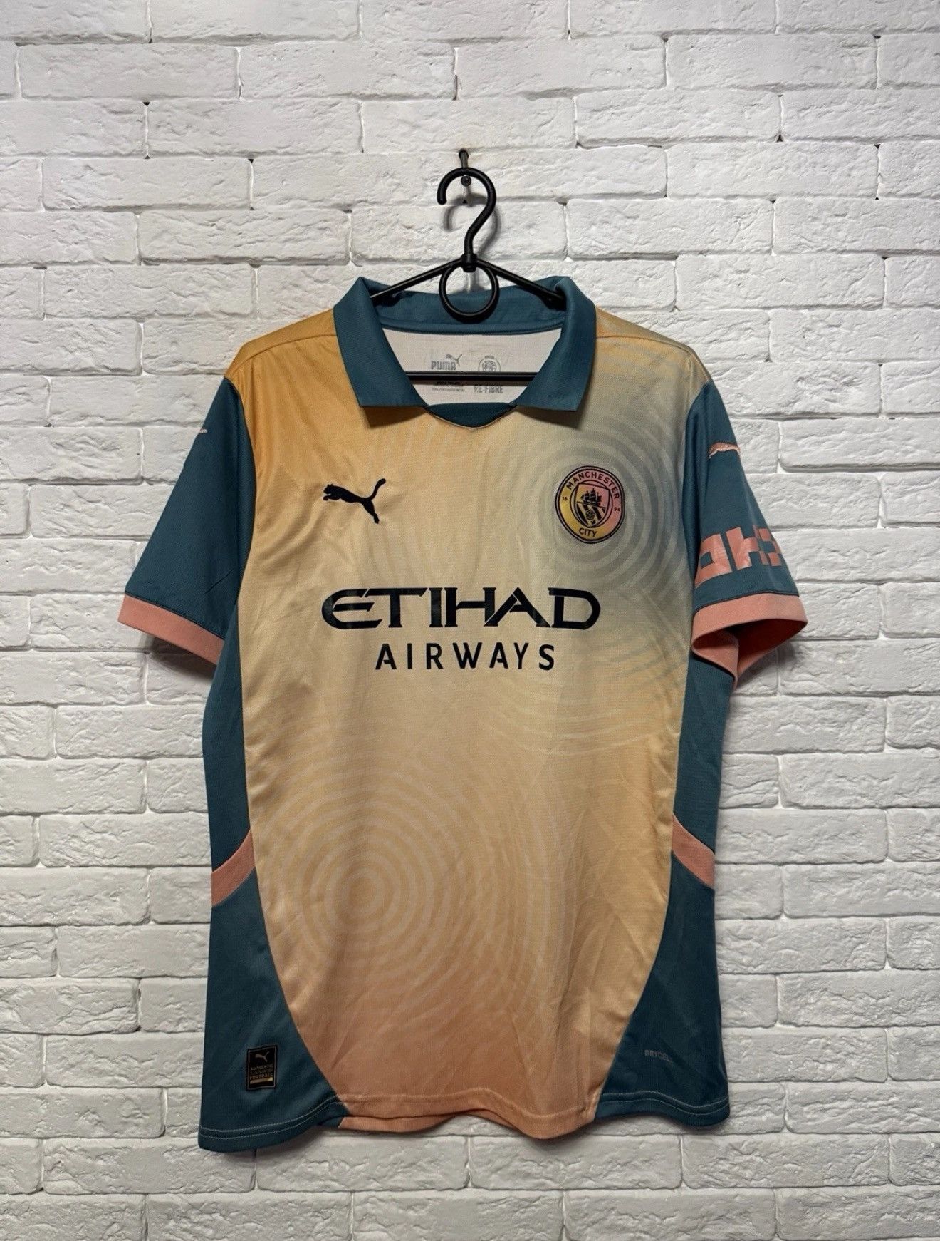 Puma Puma Manchester City 24/25 Jersey Awat Fotball Shirt Sz L Size US L / EU 52-54 / 3 - 1 Thumbnail