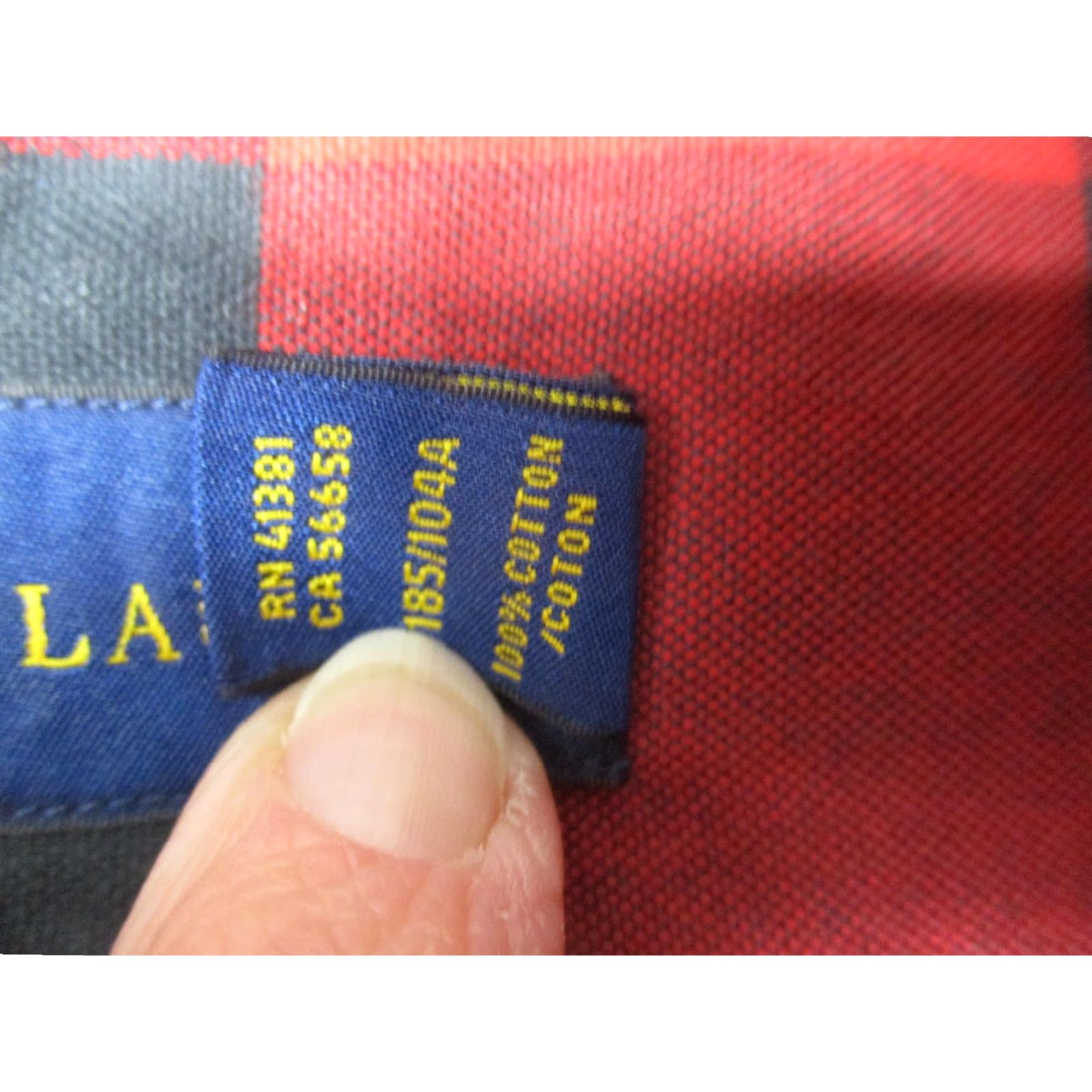 Ralph Lauren Ralph Lauren Shirt Mens XL Plaid Button-Down Long Sleeve Cotton Size US XL / EU 56 / 4 - 5 Thumbnail