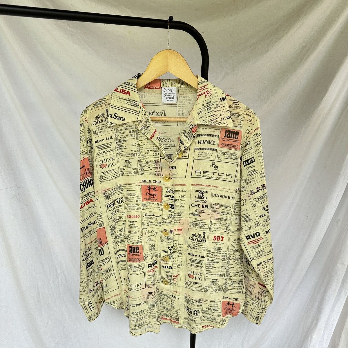 Moschino Vintage Moschino Blouse Size M / US 6-8 / IT 42-44 - 1 Thumbnail