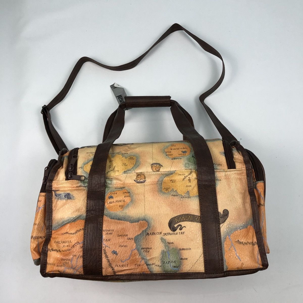 Kansai Yamamoto KANSAI YAMAMOTO MAP PRINTED SMALL TRAVEL COOLER BAG Size ONE SIZE - 2 Thumbnail