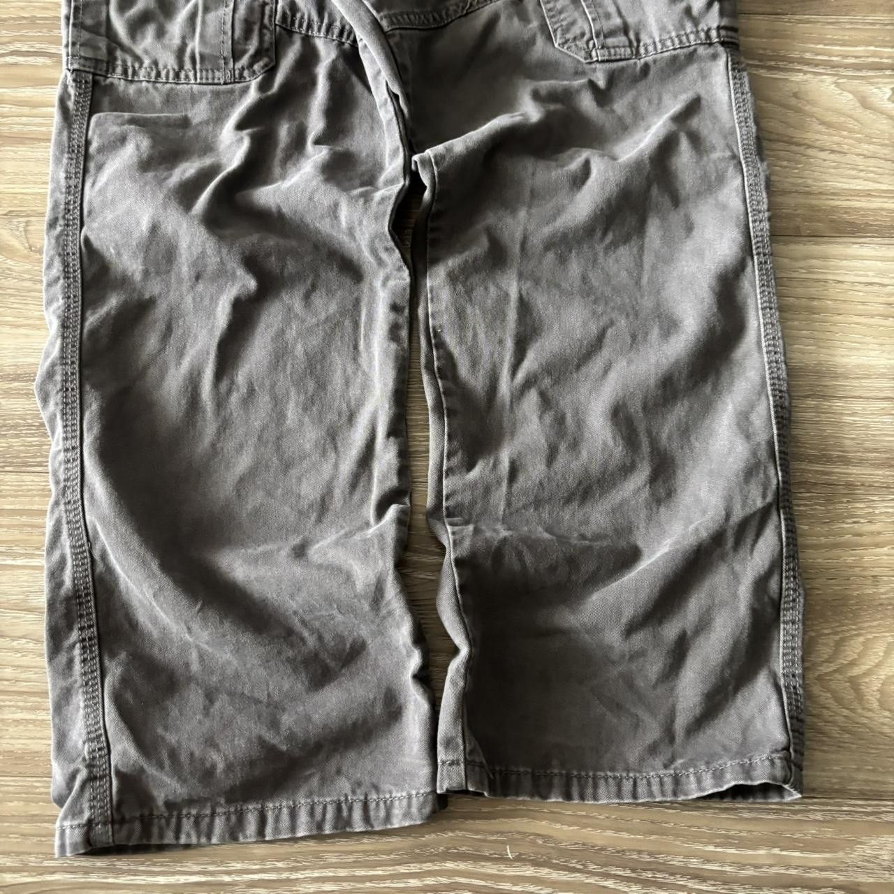 Vintage Crazy Vintage Y2K/2000s Faded Grey Khaki Skater Cargo Pants! 34x30 Size US 34 / EU 50 - 6 Thumbnail