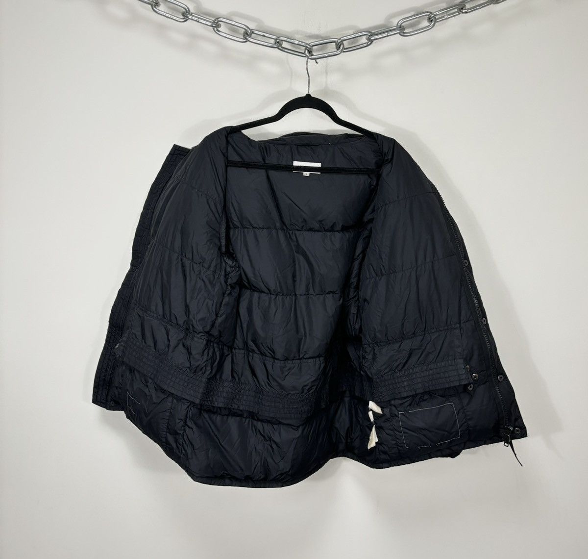 Aspesi Alberto Aspesi Men’s Black Luxury Hooded Puffer Down Jacket Size US S / EU 44-46 / 1 - 2 Thumbnail