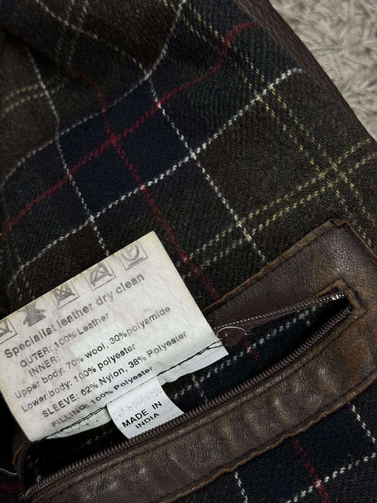 Barbour Leather jacket Barbour England jacket original item Size US XXL / EU 58 / 5 - 5 Thumbnail