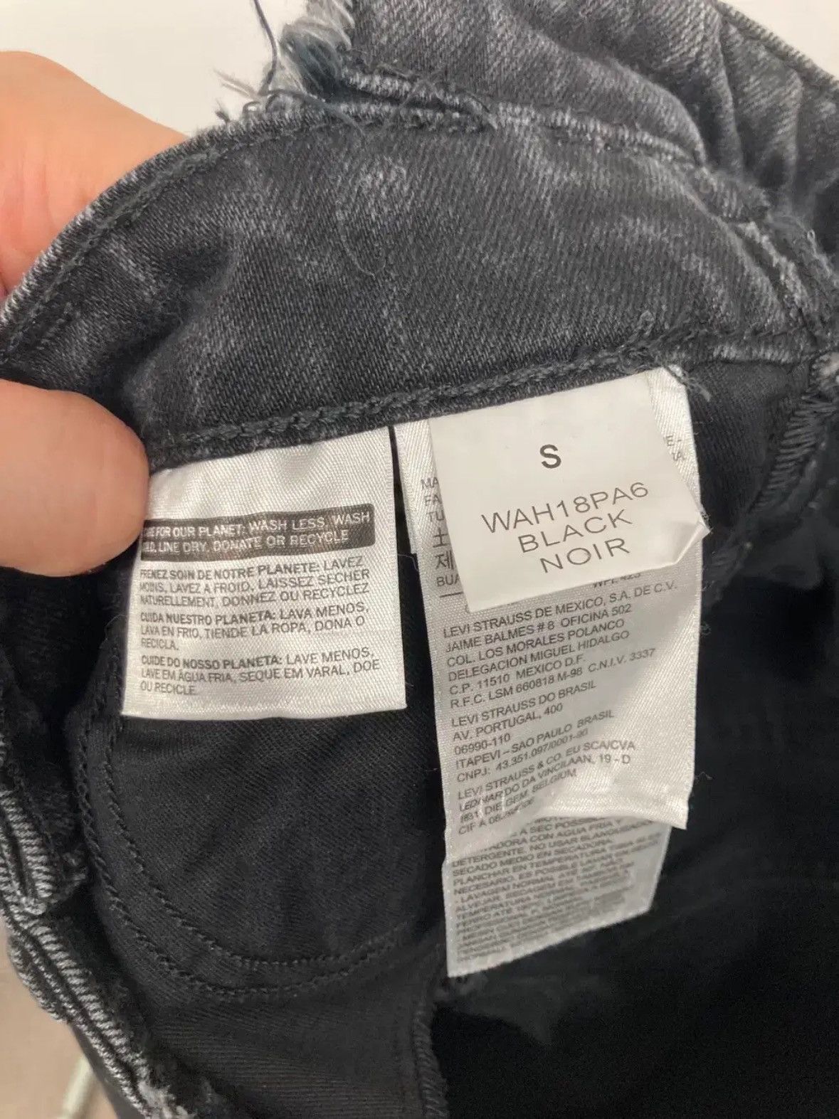 Levi's × Vetements Vetements X Levi's Rework Black Denim Pants Size US 30 / EU 46 - 7 Thumbnail