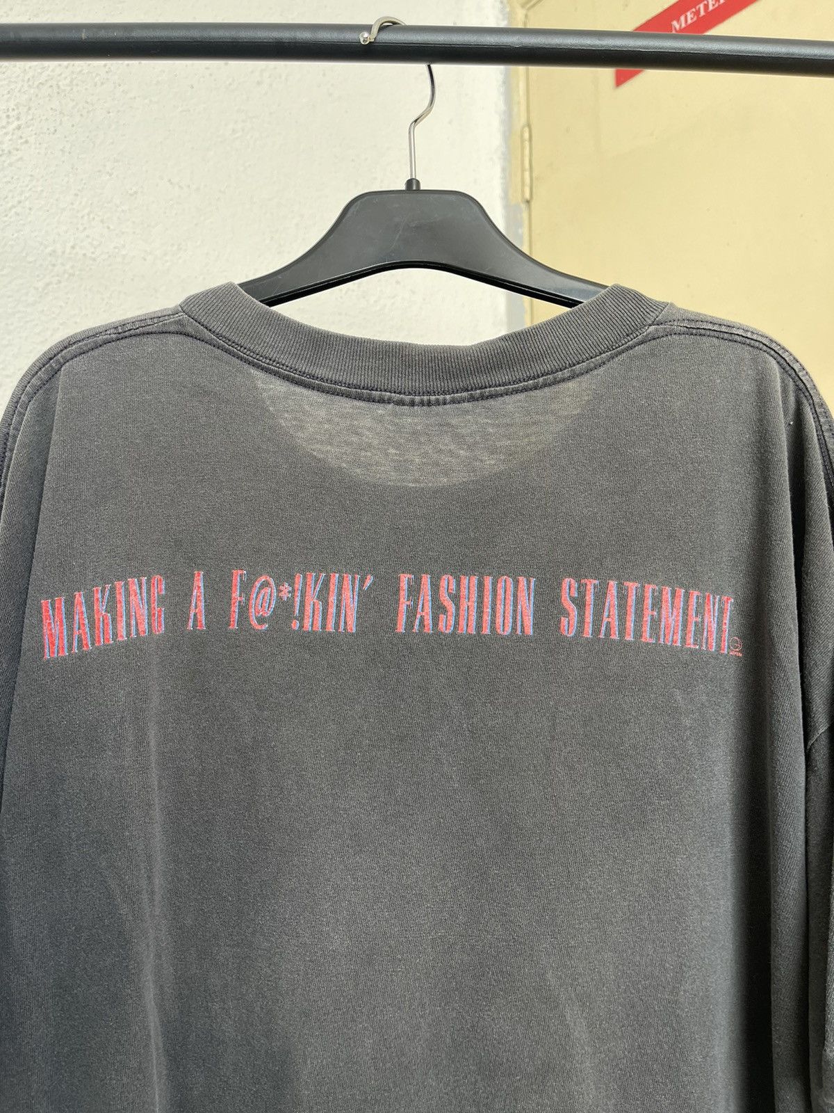 Vintage Vintage 1992 Guns N Roses Fashion Statement Faded Tee Size US XL / EU 56 / 4 - 9 Thumbnail