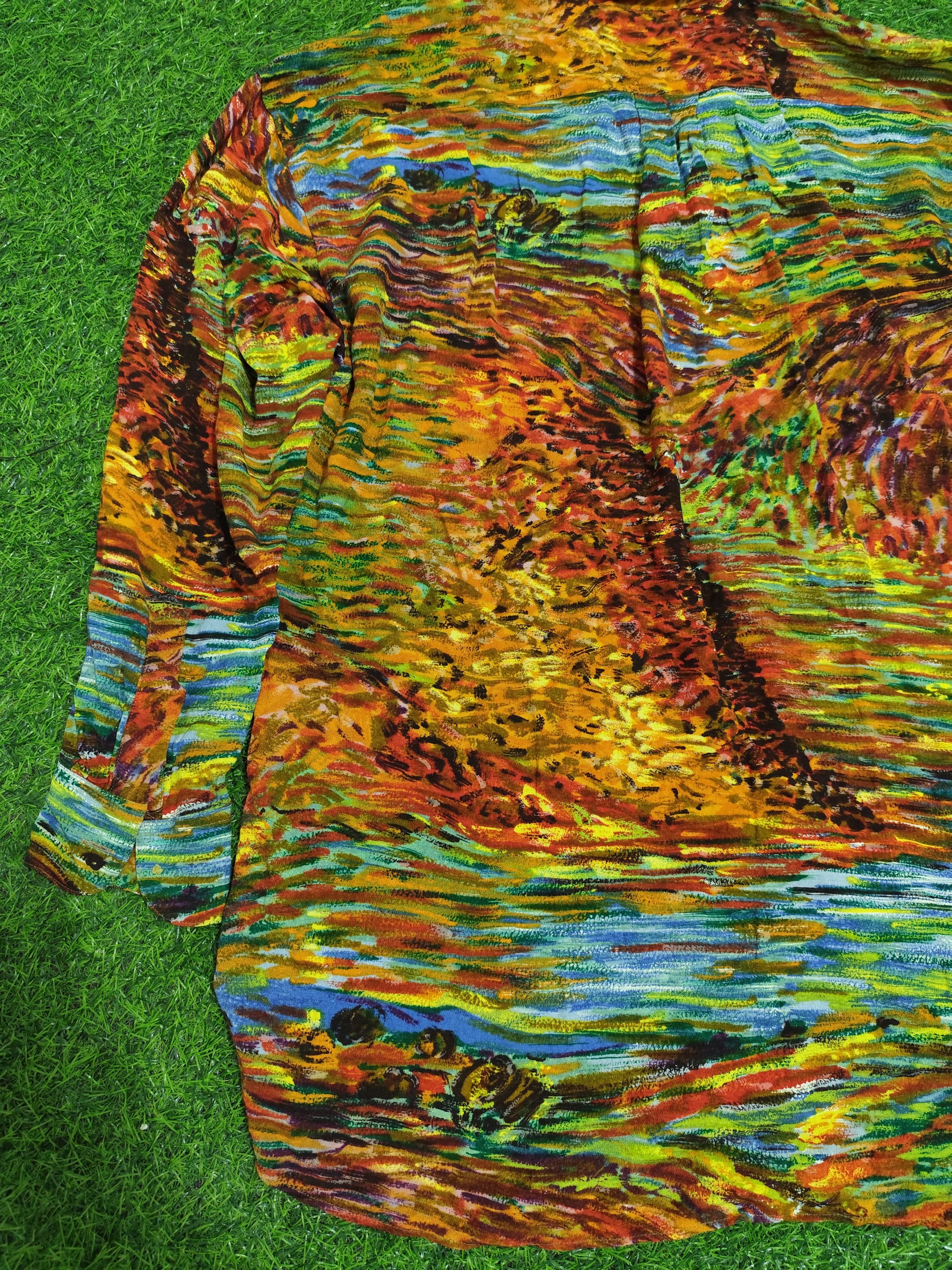Kenzo 🔥RARE VINTAGE 80S KENZO ABSTRACT RUNWAY Size US L / EU 52-54 / 3 - 4 Thumbnail