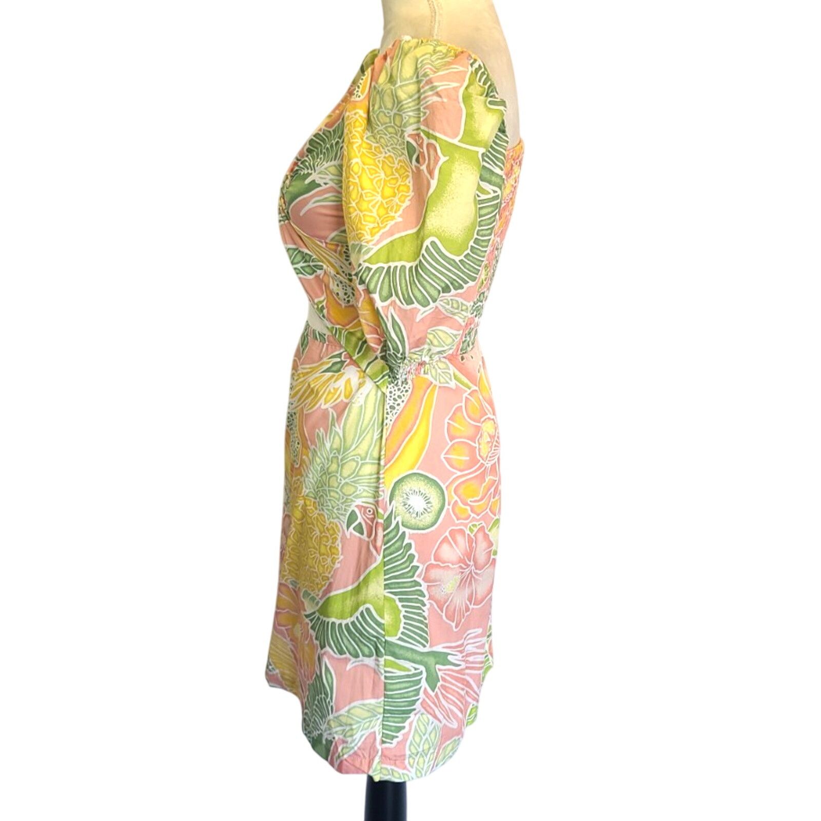 Kenny Flowers New Kenny Flowers Baha Mar Puff Sleeve Mini Dress Small Size S / US 4 / IT 40 - 4 Thumbnail