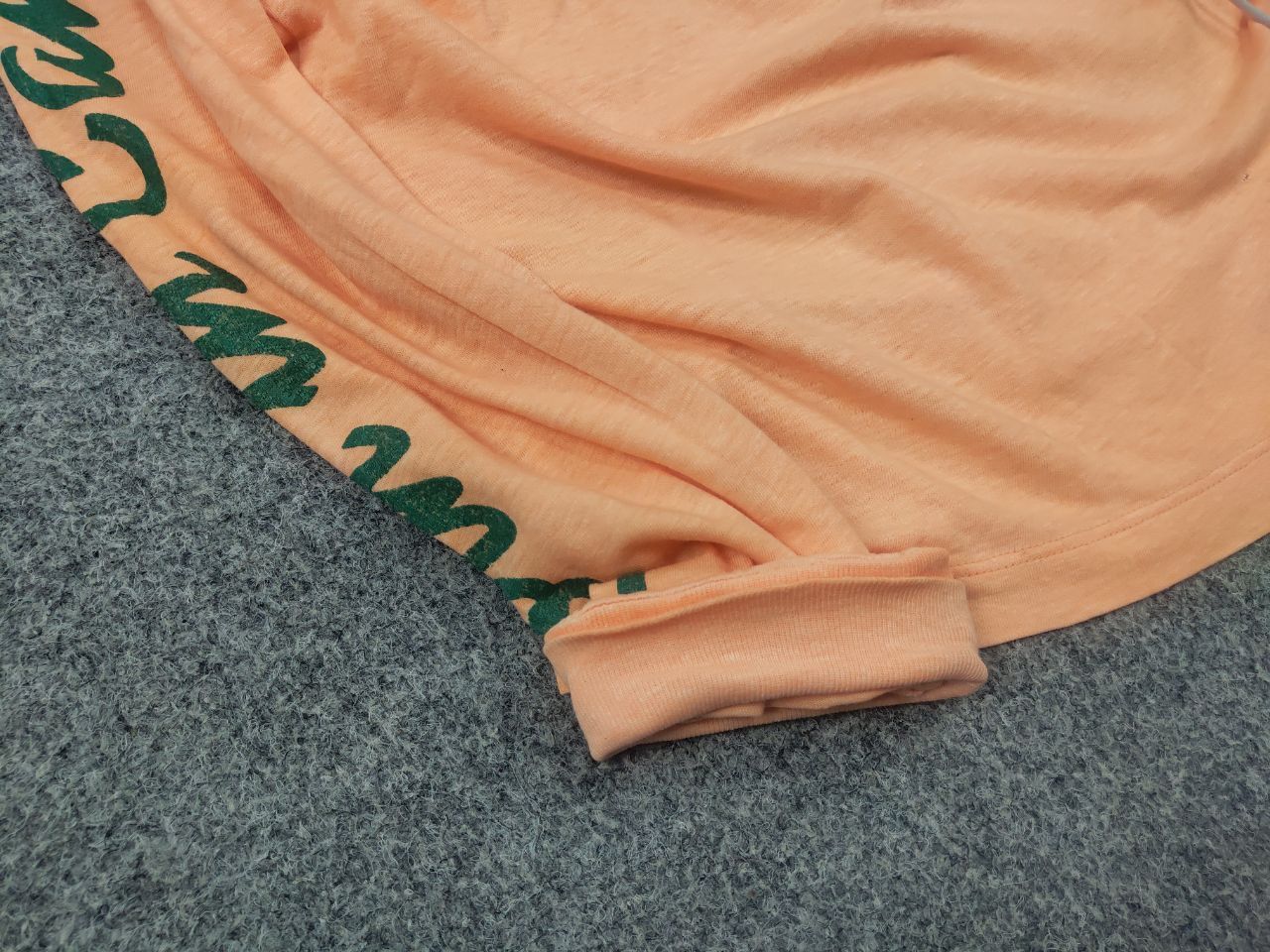 Dsquared2 Dsquared2 Design Peach Longsleeve Spellout Logo T-shirt Size US S / EU 44-46 / 1 - 5 Thumbnail