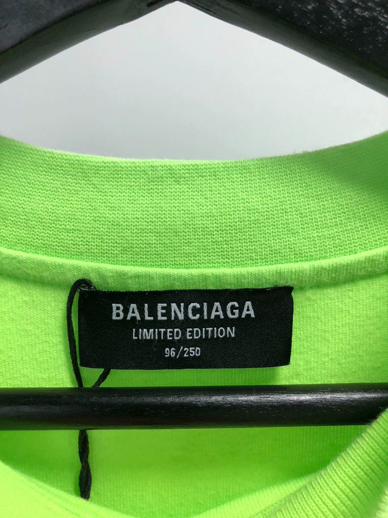 Balenciaga Balenciaga Ink letter round neck long sleeve T-shirt Size US M / EU 48-50 / 2 - 3 Thumbnail