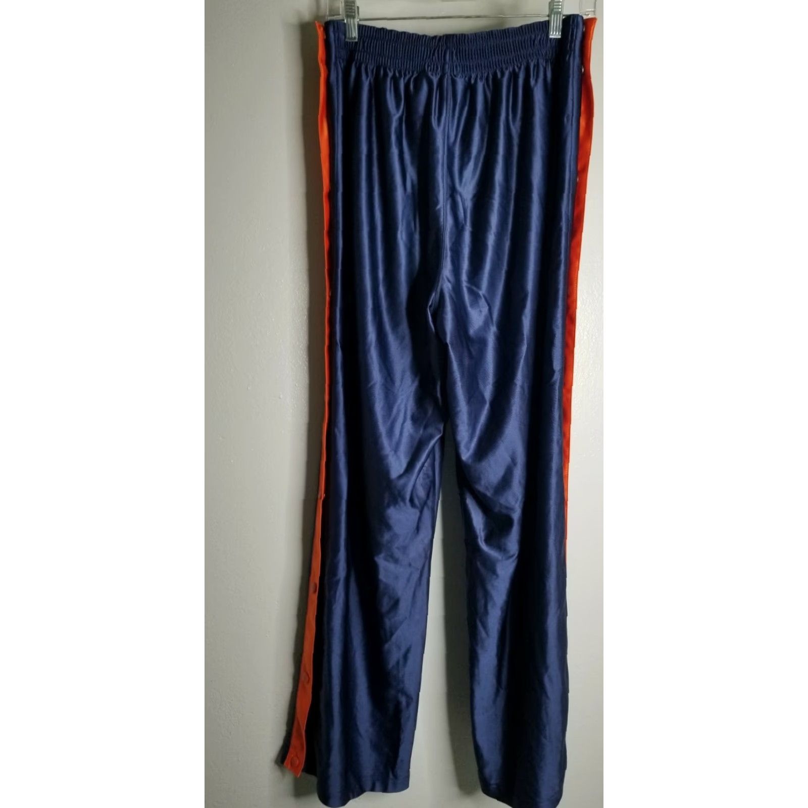 Nike Vtg L Rare Nike Sport Blue Trackpants Nike Sports Pants Track Pants Men Regular Blue Tear Away Buttons Thailand Vintage Nike Sport Sports 90s Size US 33 - 2 Thumbnail