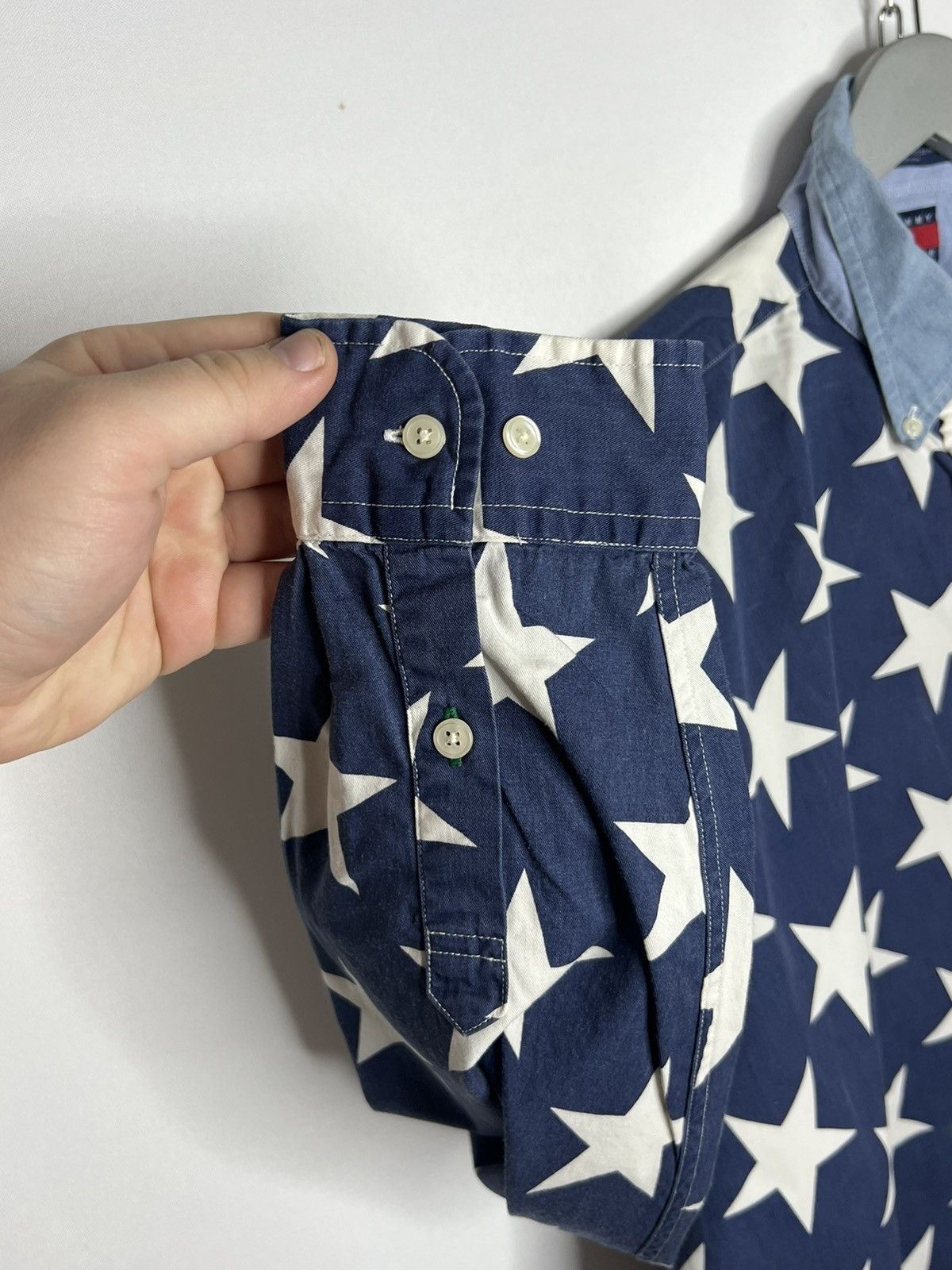 Designer Vintage Tommy Hillfiger Designer Luxury Shirt Long Sleeve Size US L / EU 52-54 / 3 - 8 Thumbnail