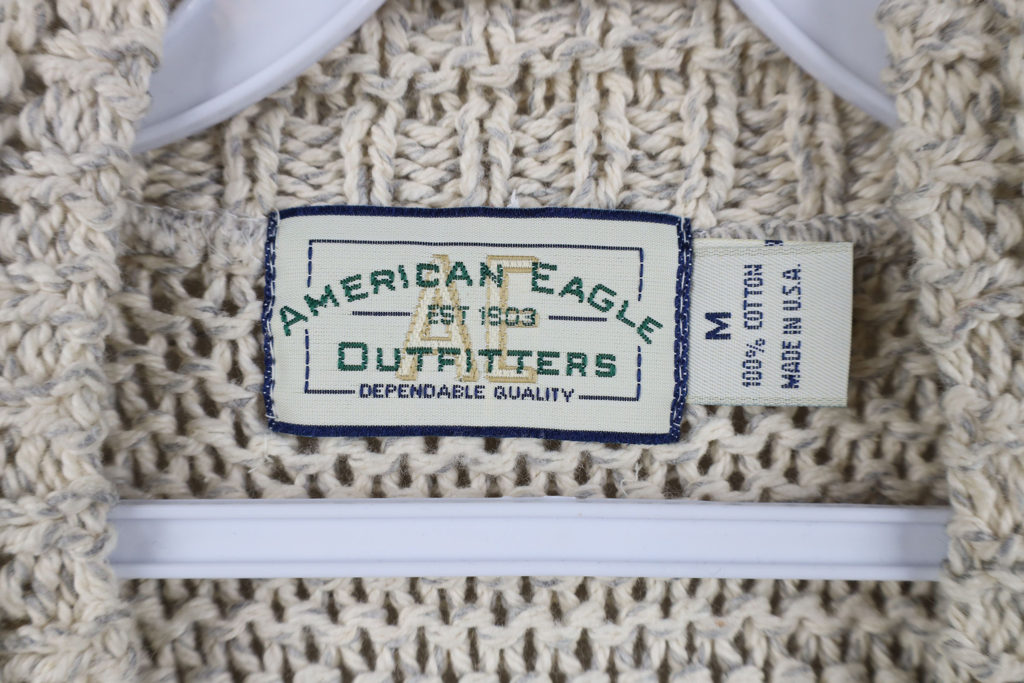 American Eagle Outfitters Vintage 90s American Eagle Outfitters Knit Sweater Vest USA Size US M / EU 48-50 / 2 - 5 Thumbnail