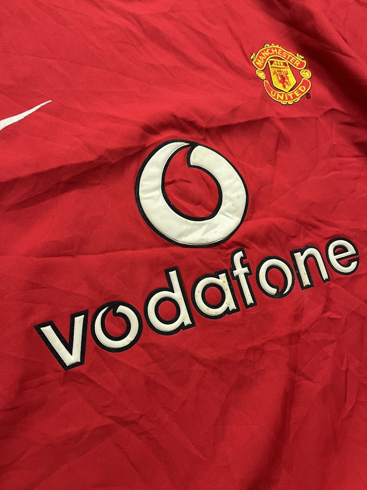 Nike Nike Manchester United 2002/2004 Home Vintage Soccer Jersey Size US L / EU 52-54 / 3 - 6 Thumbnail