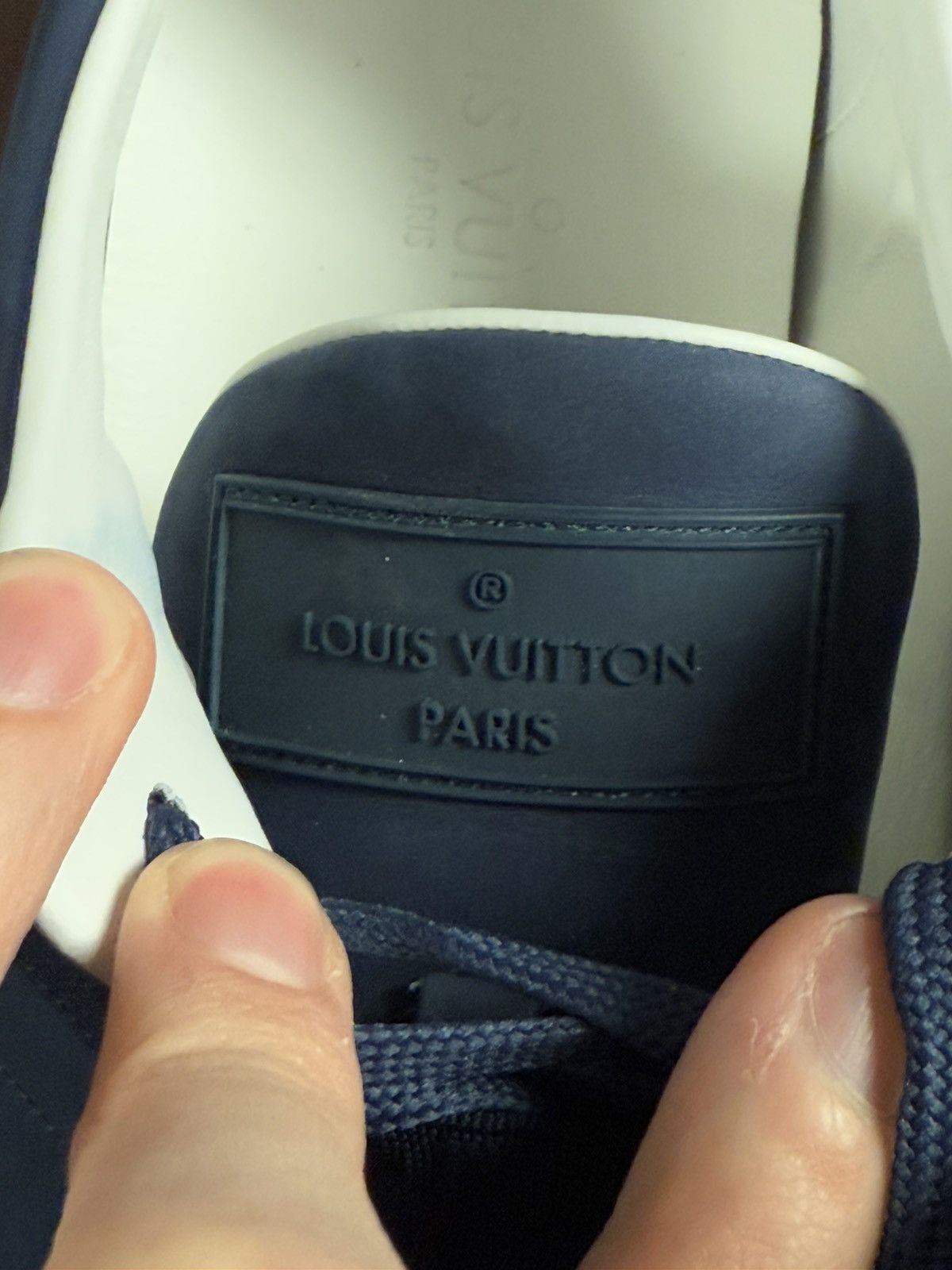 Louis Vuitton Louis Vuitton Blue Lowtop Sneaker Size 10UK/11US Size US 11 / EU 44 - 14 Thumbnail