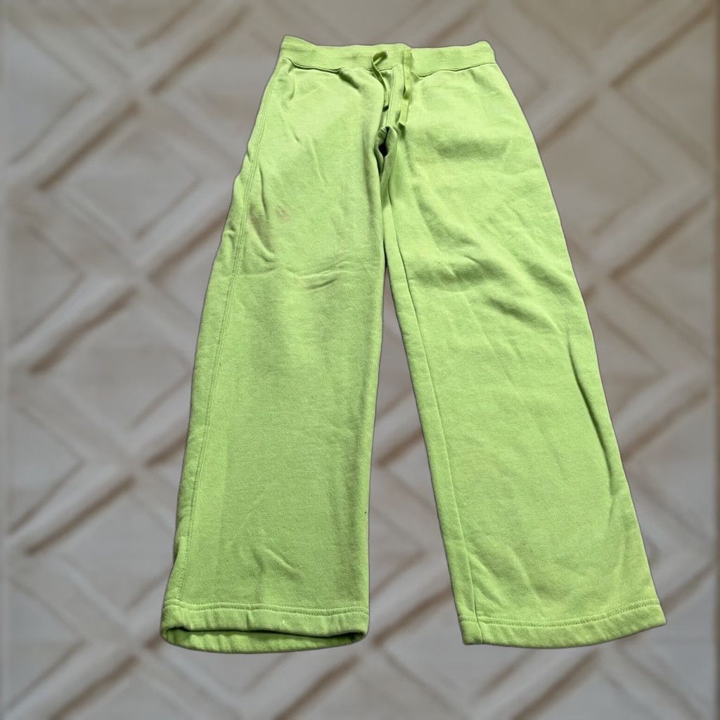 Vintage VINTAGE SB Active Sweatpants Women Small Green Fleece Straight Leg Activewear Fall Spring Summer Size 28" / US 6 / IT 42 - 1 Thumbnail