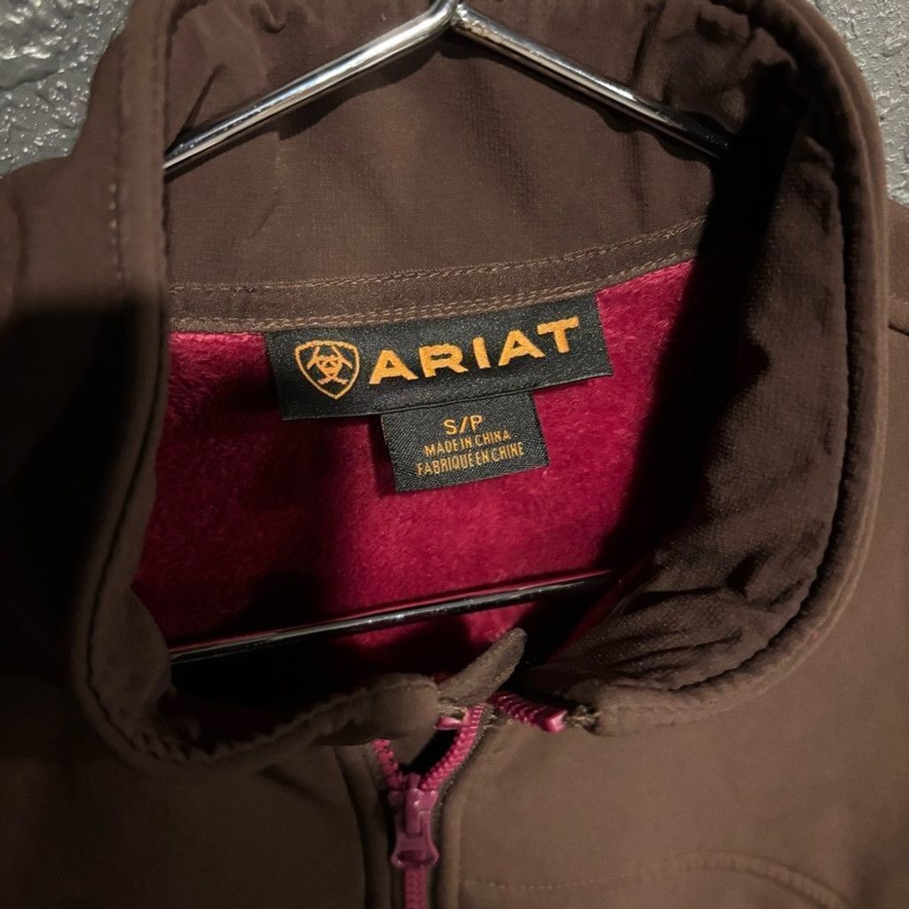 Ariat Ariat Tan Jacket with Pink Details Size S / US 4 / IT 40 - 3 Thumbnail