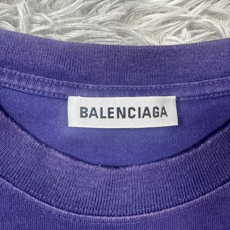 Balenciaga Balenciaga Blue coke t-shirt short sleeve Size US S / EU 44-46 / 1 - 3 Thumbnail