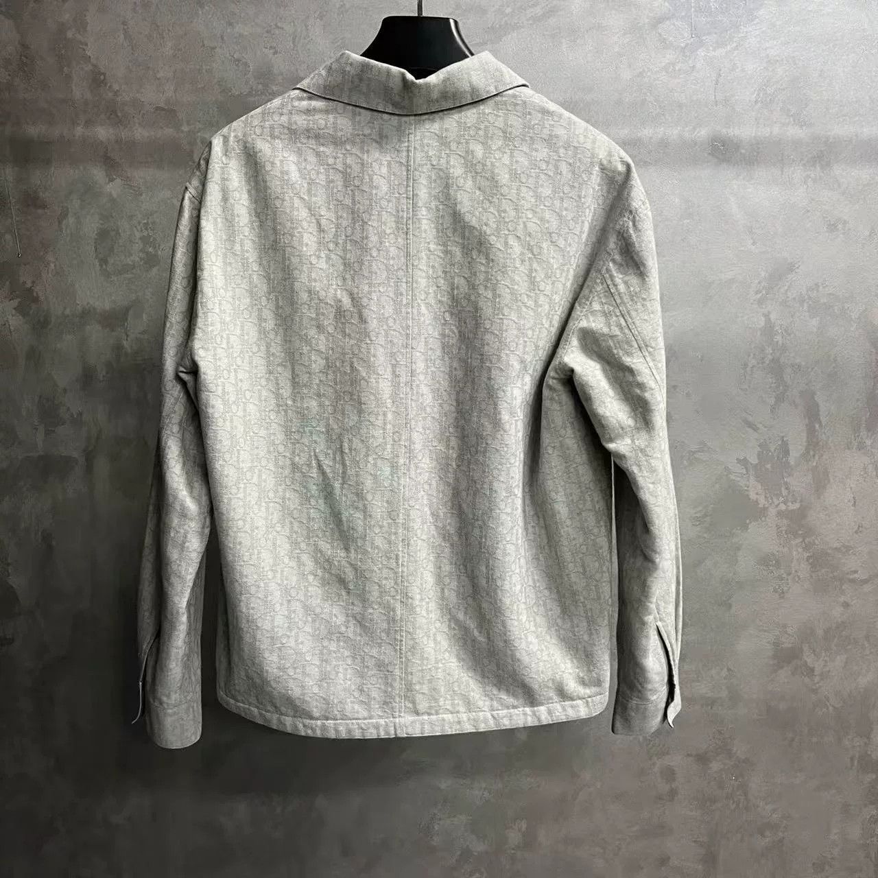 Dior dior gray long sleeve printed shirt Size US M / EU 48-50 / 2 - 5 Thumbnail