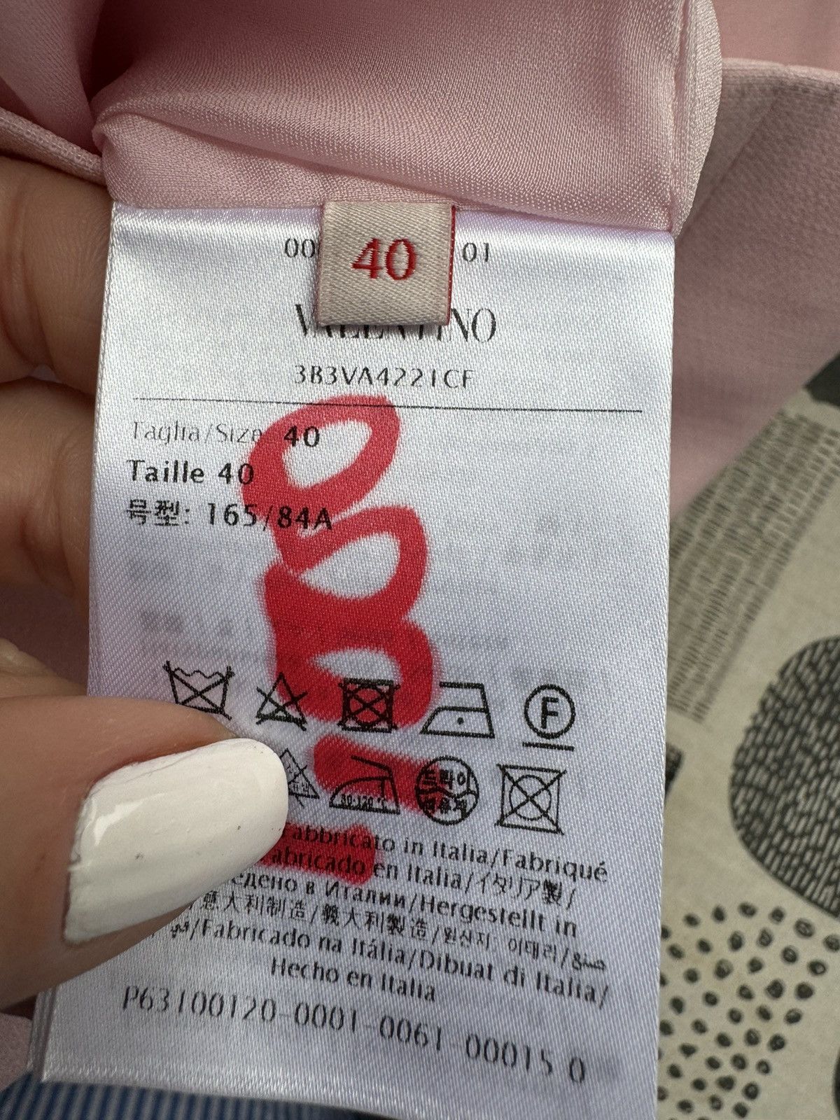 Valentino Valentino wool+silk crepe couture crystal bow pink dress, 40 Size S / US 4 / IT 40 - 16 Thumbnail