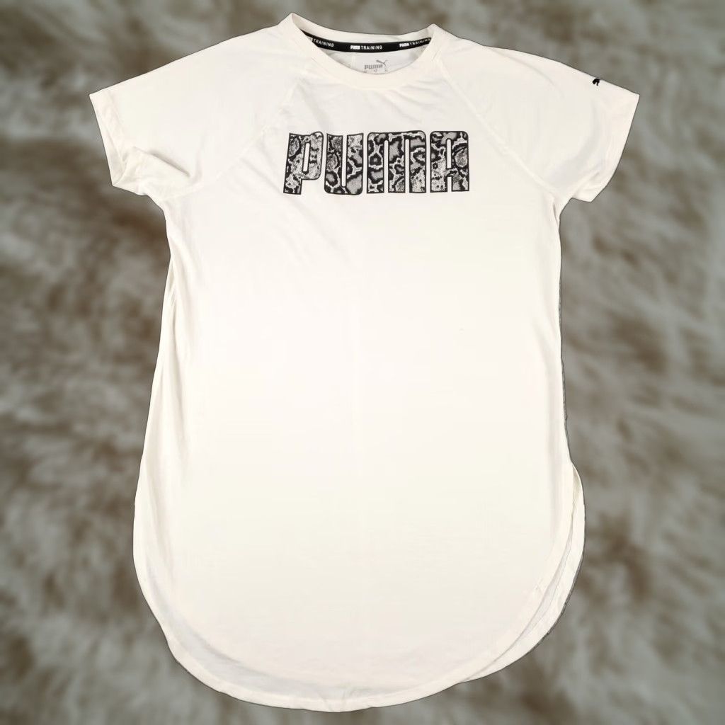 Puma Puma Womens Shirt XS Extra Small Ivory Casual Ladies Size XS / US 0-2 / IT 36-38 - 1 Thumbnail