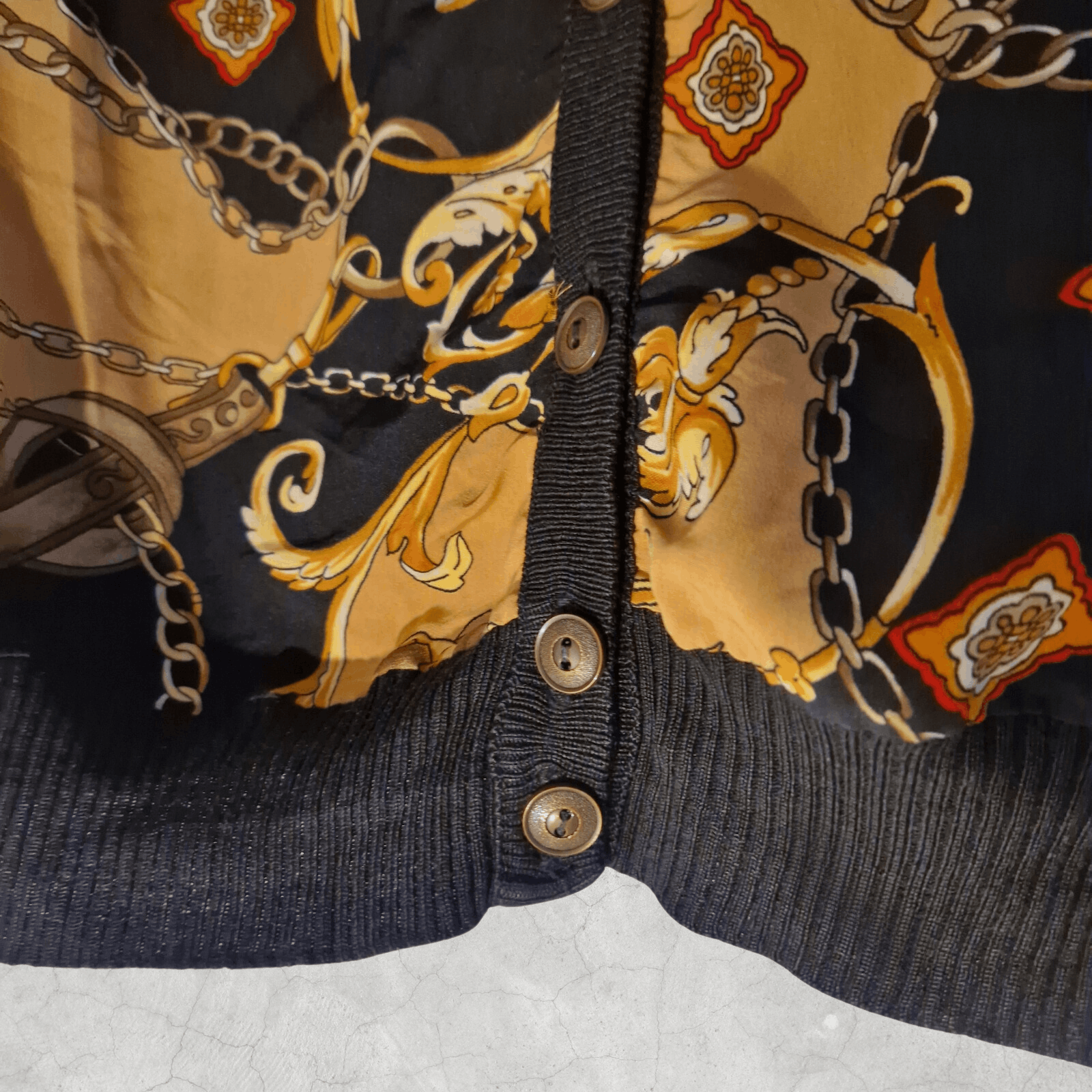 Retrofit × Vintage NATALIE ANDERSEN VINTAGE Long Sleeve Cardigan Size M / US 6-8 / IT 42-44 - 6 Thumbnail