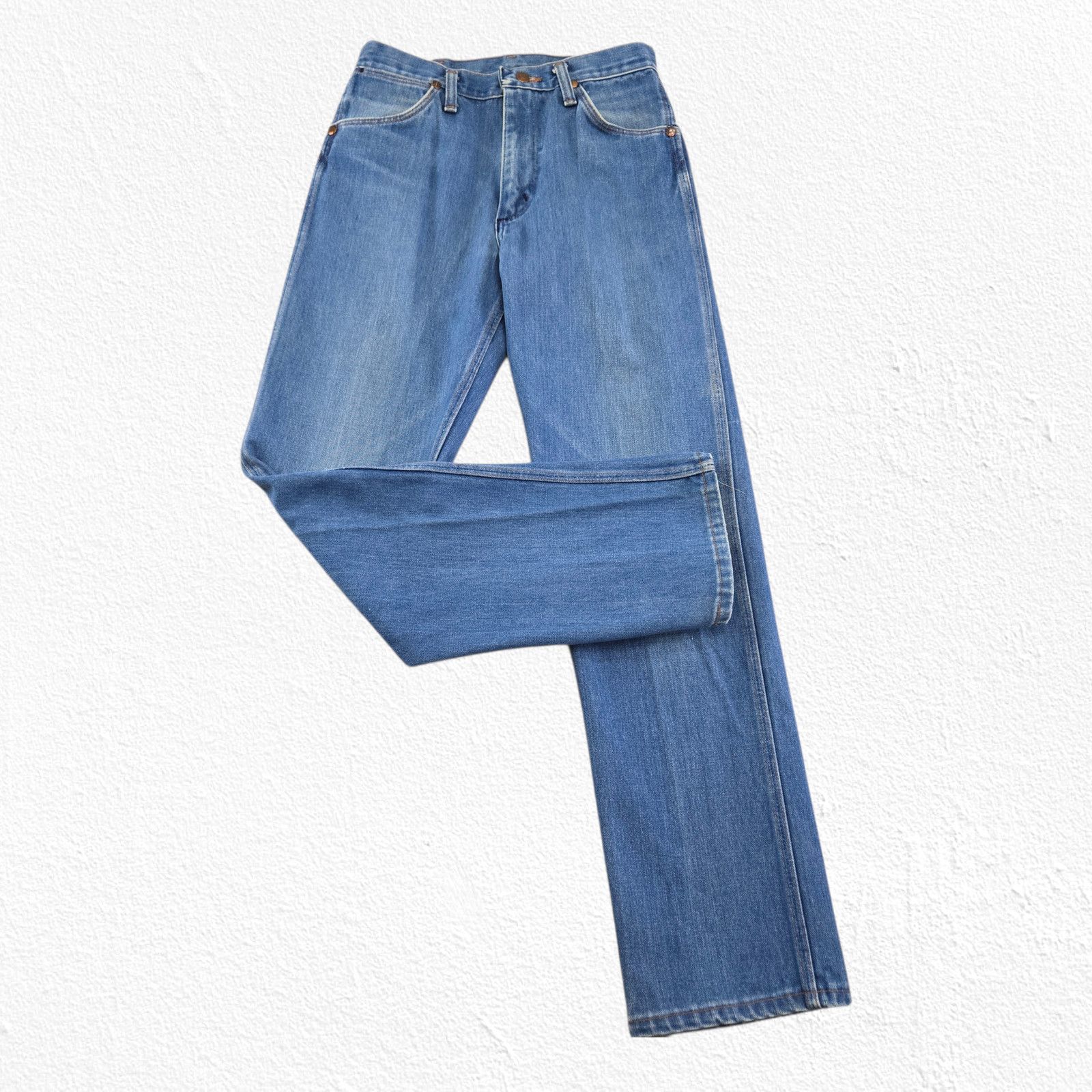 Wrangler Vintage 70s Wrangler 910 Flare Jeans 28 Size 28" / US 6 / IT 42 - 13 Thumbnail