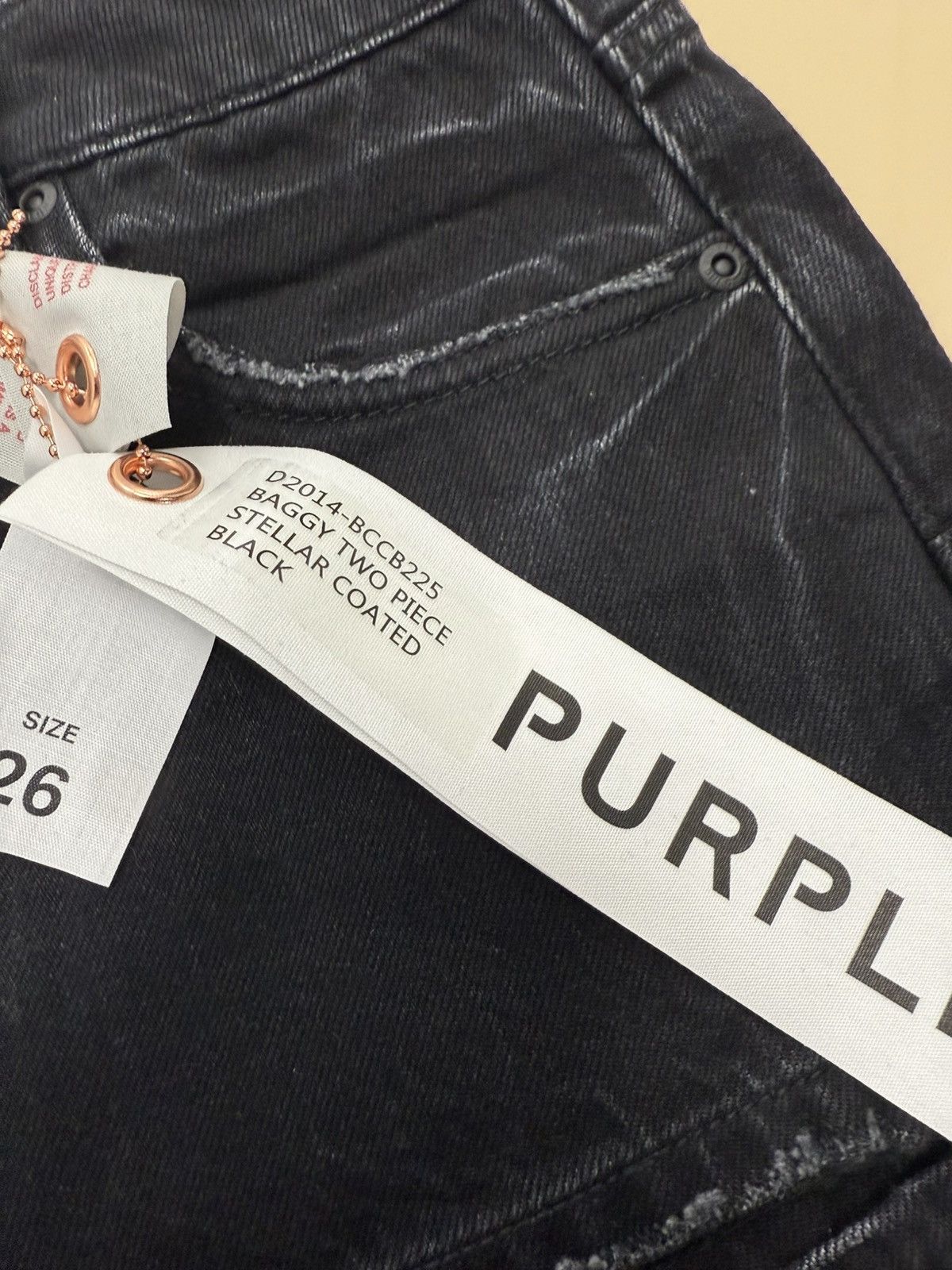 Other Purple Brand Baggy Two Piece Jeans Size 26" / US 2 / IT 38 - 4 Thumbnail
