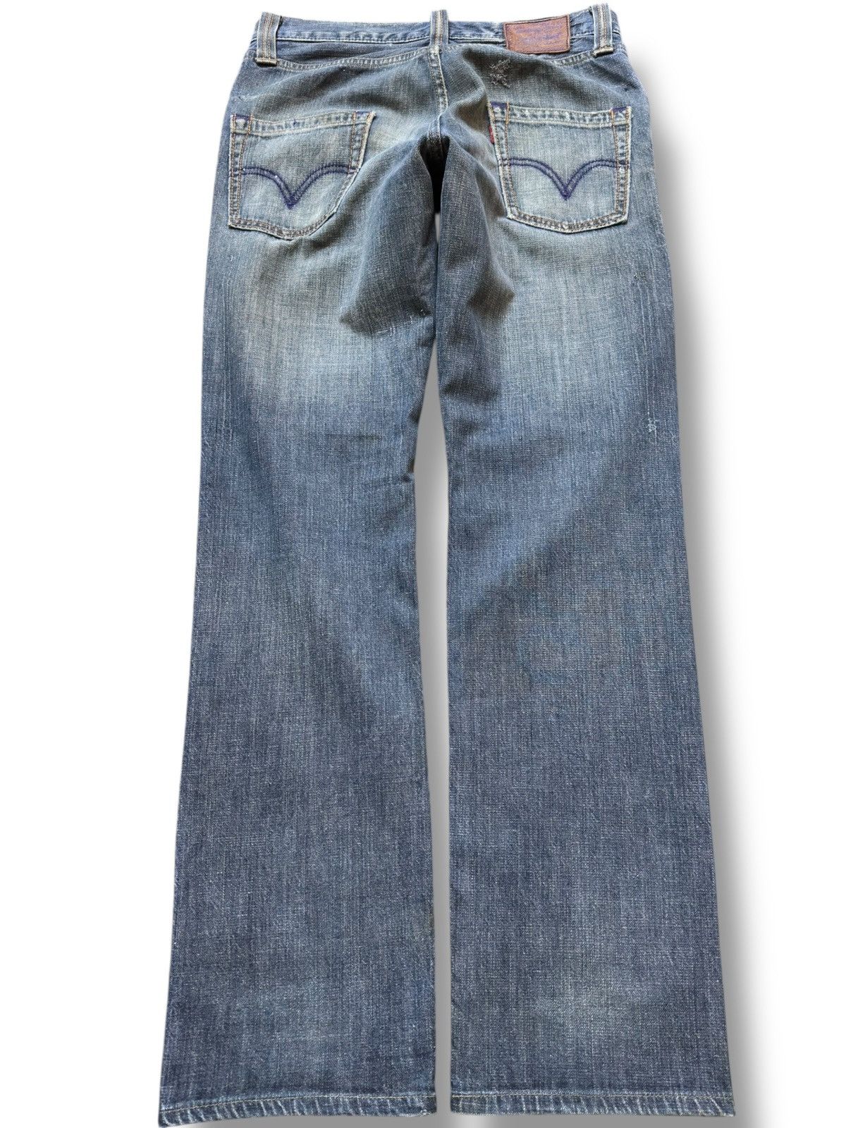 Levi's Vintage Clothing Vintage Levi’s 708 Mudwash Straight Leg Denim Size US 30 / EU 46 - 4 Thumbnail