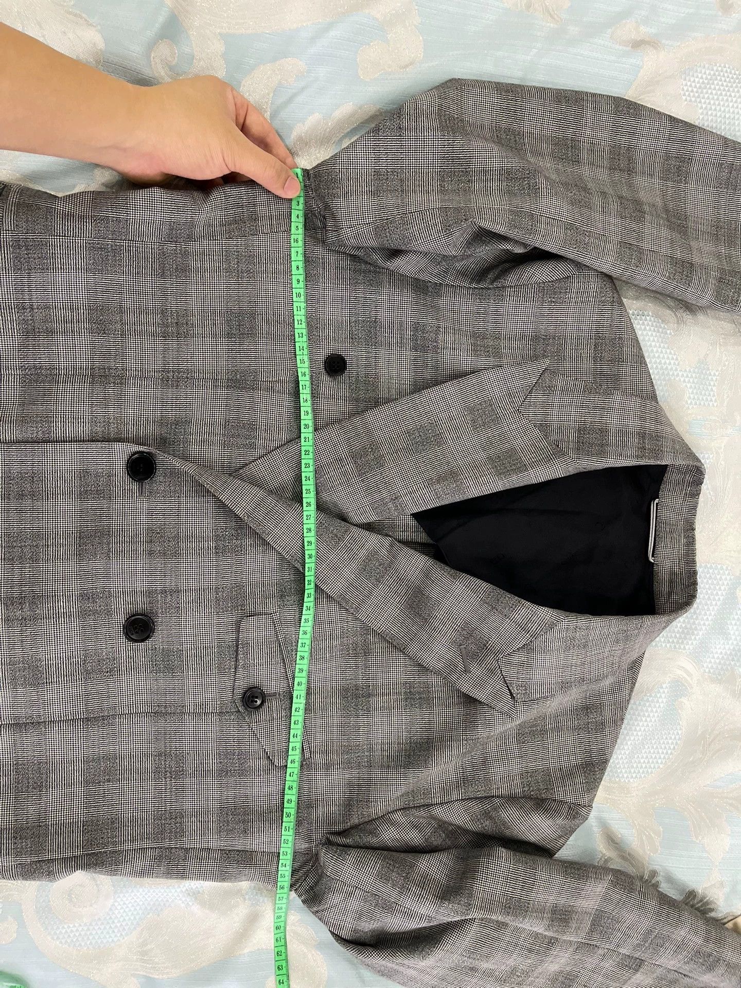 Dior Dior 52 Slim Lightweight Knit Jacquard Wool Blazer Unused Size 52R - 7 Thumbnail