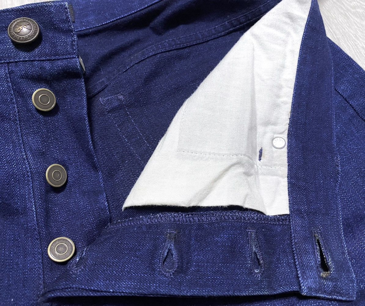 A.P.C. A.P.C. Rue Madame Paris Blue Cotton Jeans Denim Slim Fit Size US 31 - 15 Thumbnail